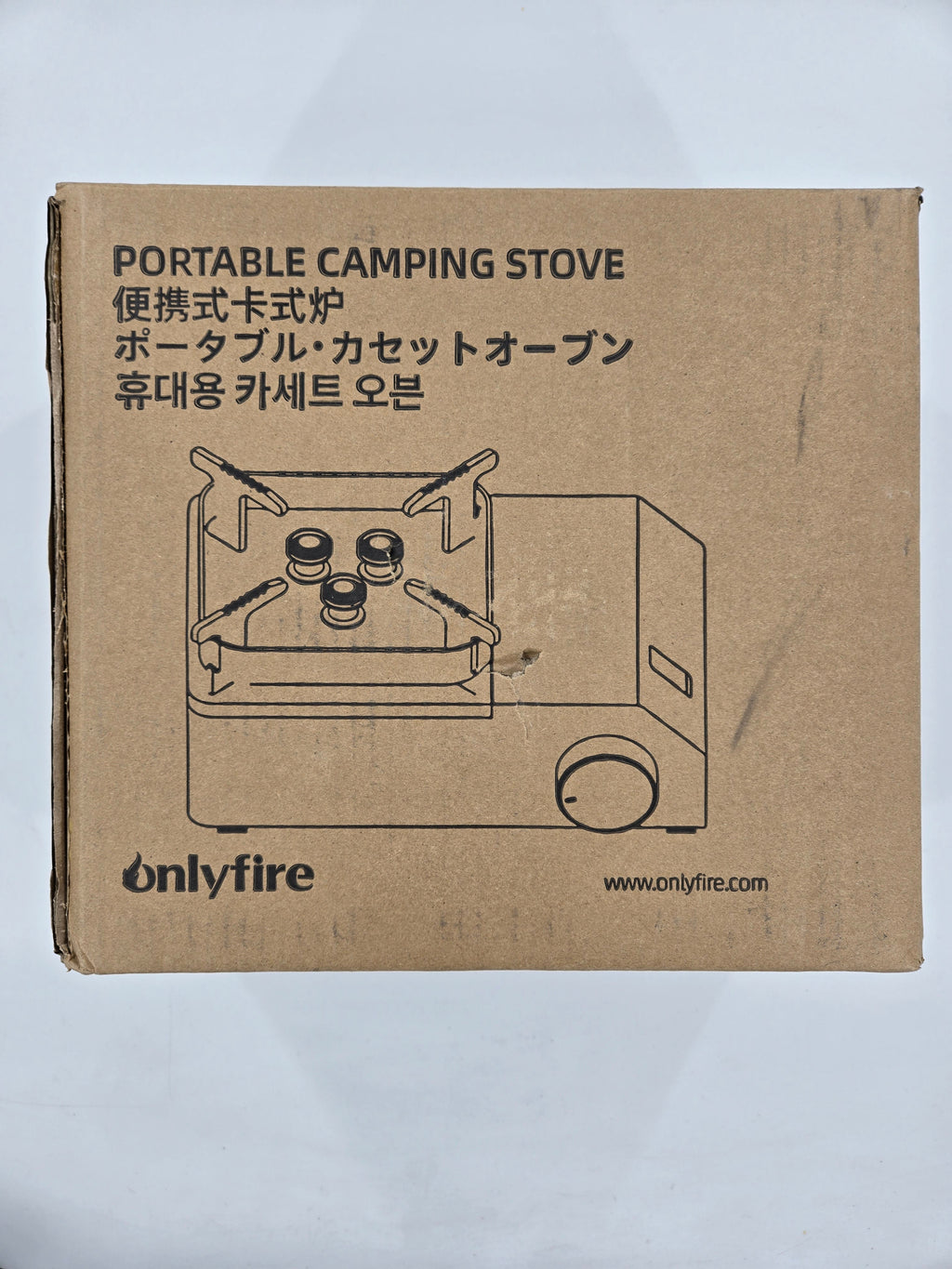 ONLYFIRE OUTDOOR LIVING Butane Gas Stove with Carrying Case, Portable Camping...