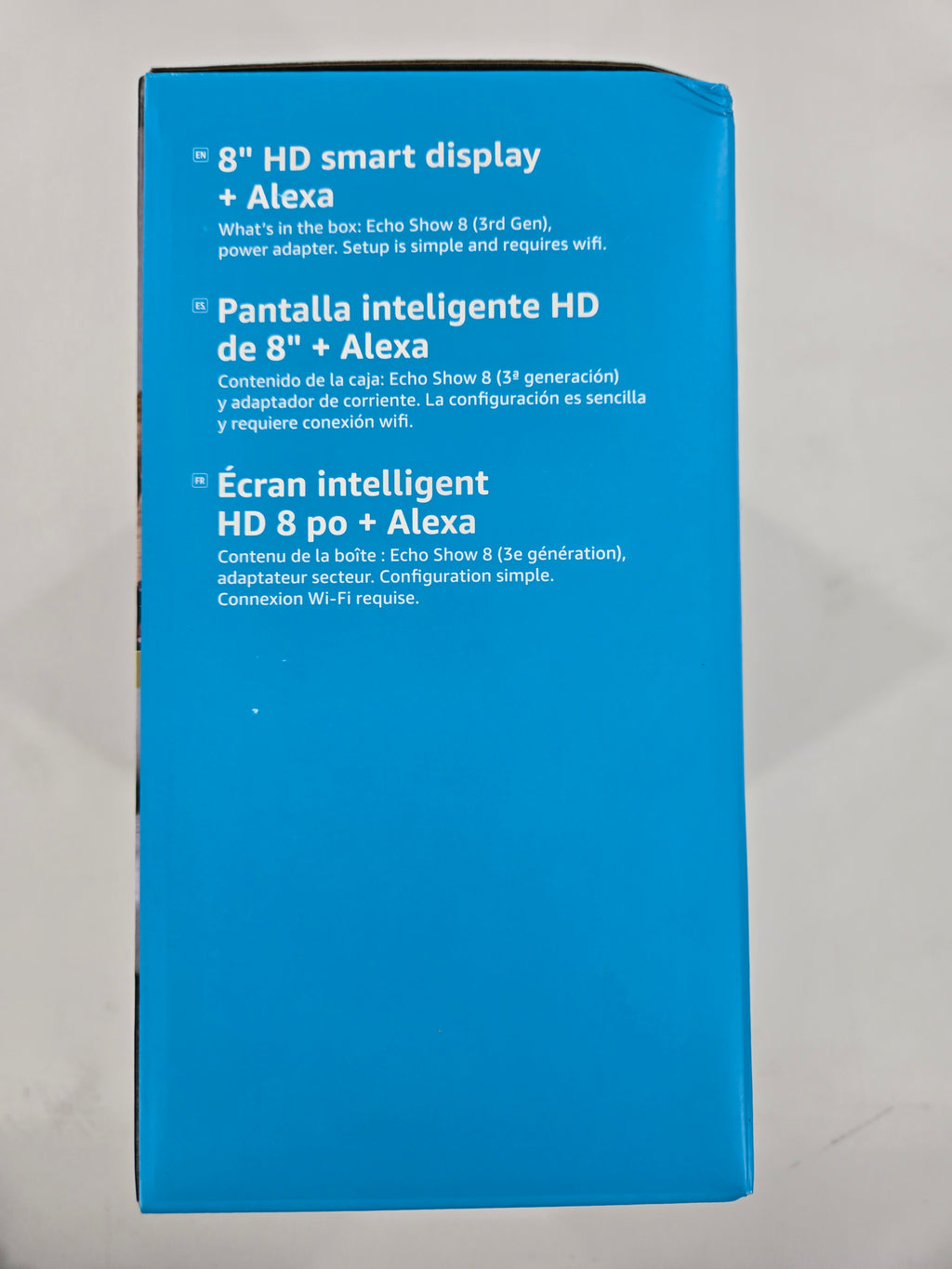 New Amazon - Echo Show 8 (3rd Generation) - Glacier White