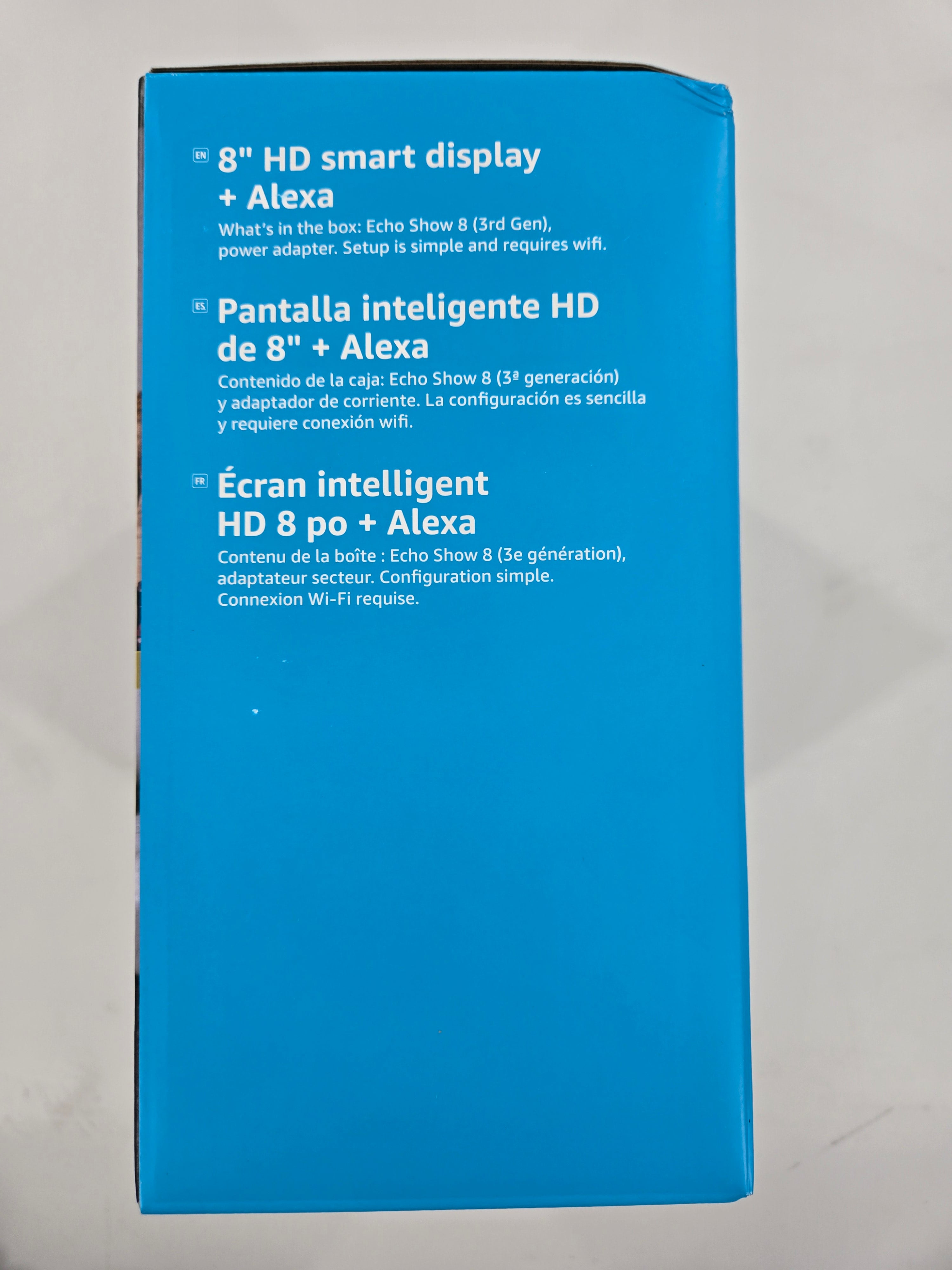 New Amazon - Echo Show 8 (3rd Generation) - Glacier White