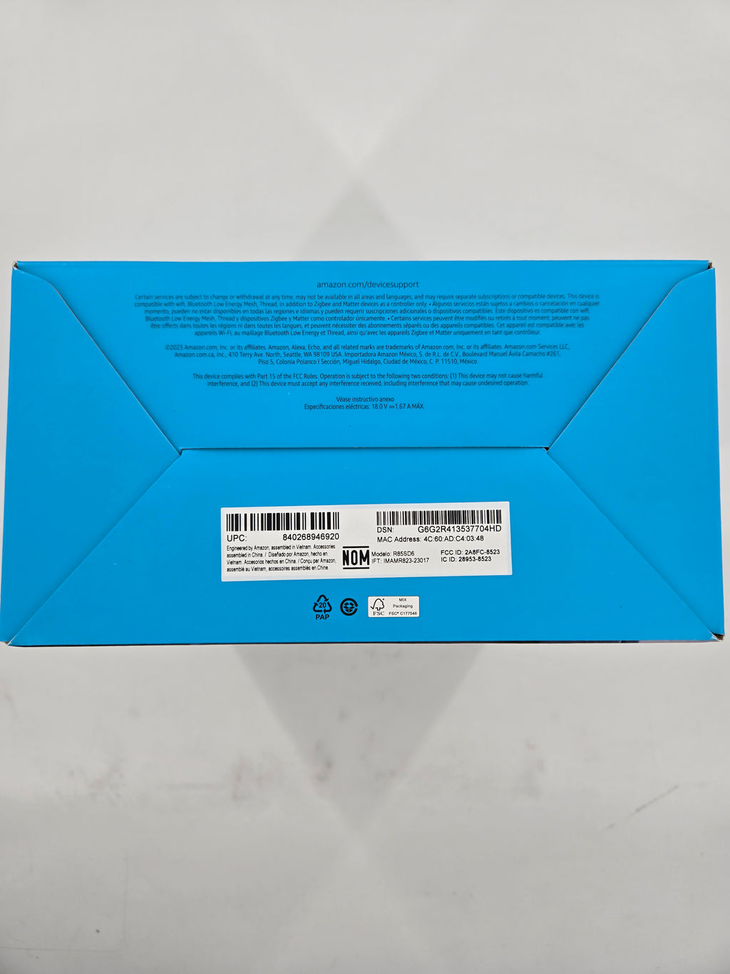 New Amazon - Echo Show 8 (3rd Generation) - Glacier White