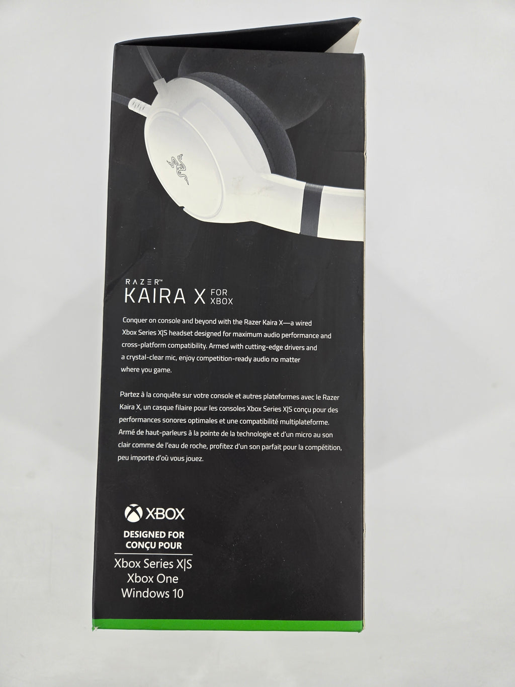 Razer Kaira X - Wired Gaming Headset for Xbox Series X|S , Xbox One, PC-White