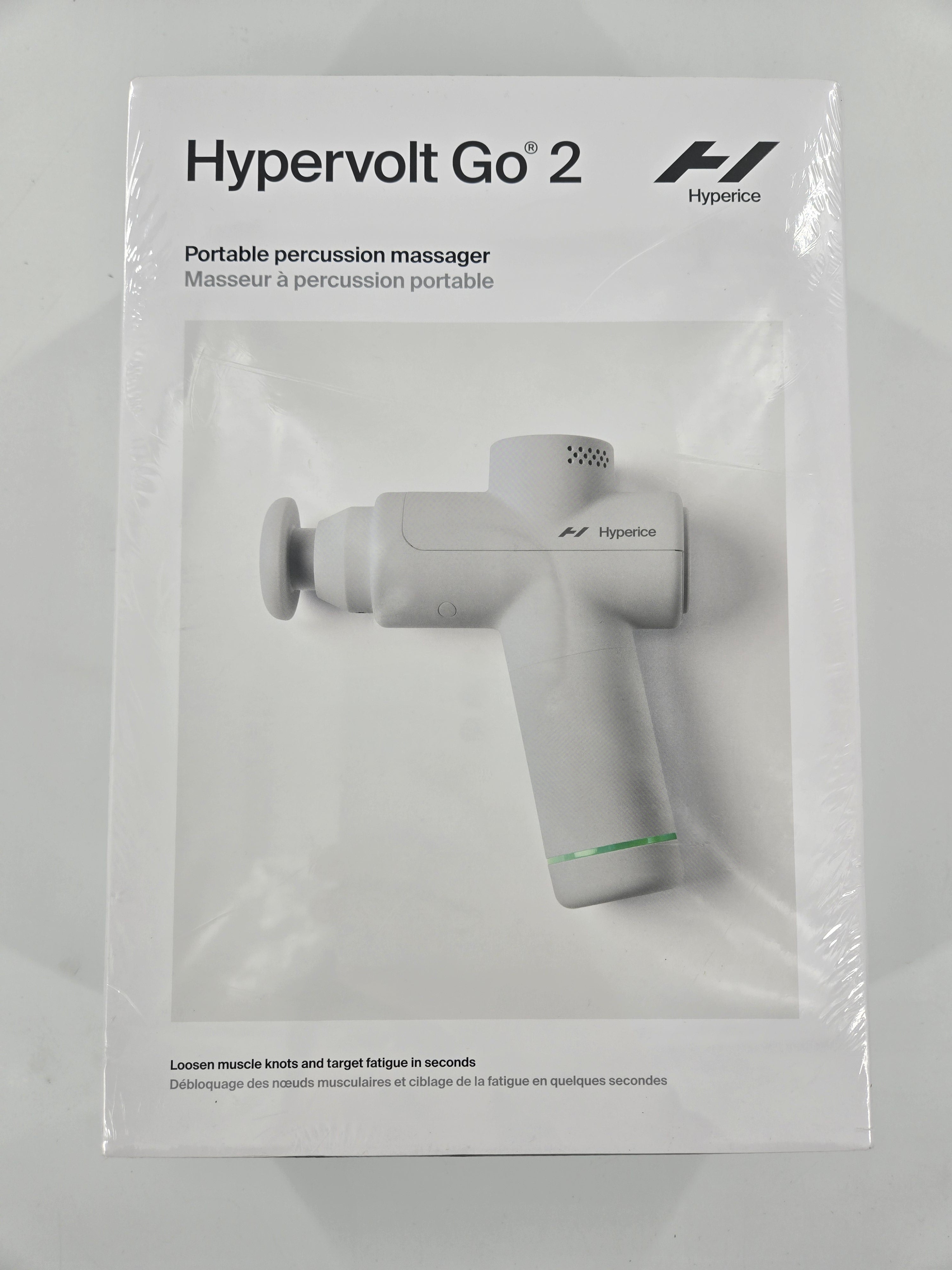 Hyperice Hypervolt GO 2 Handheld Percussion Body Massage Device 3 Speed New