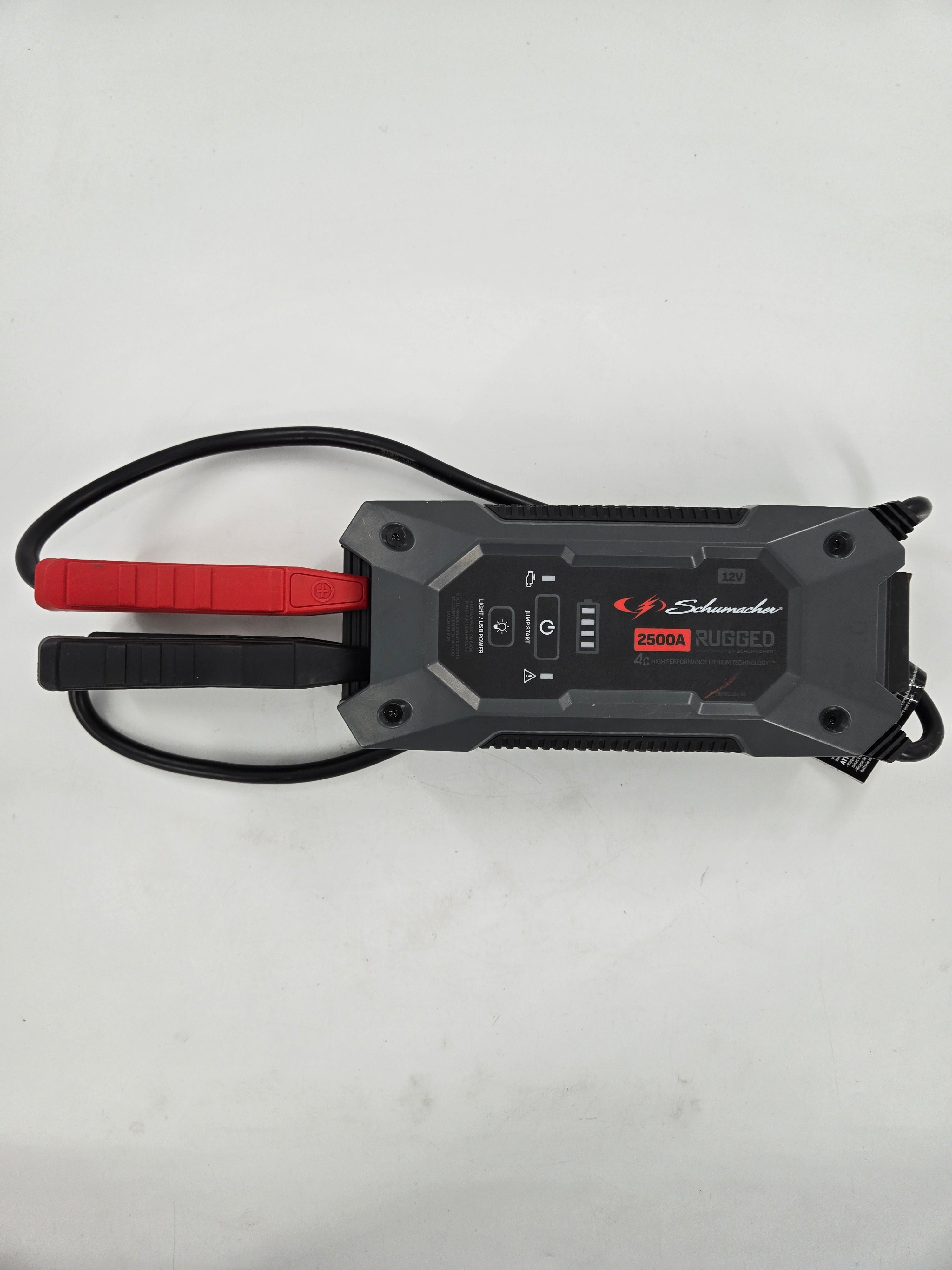 Schumacher Electric Rugged 2500A Lithium Car Battery Jump Starter ONLY