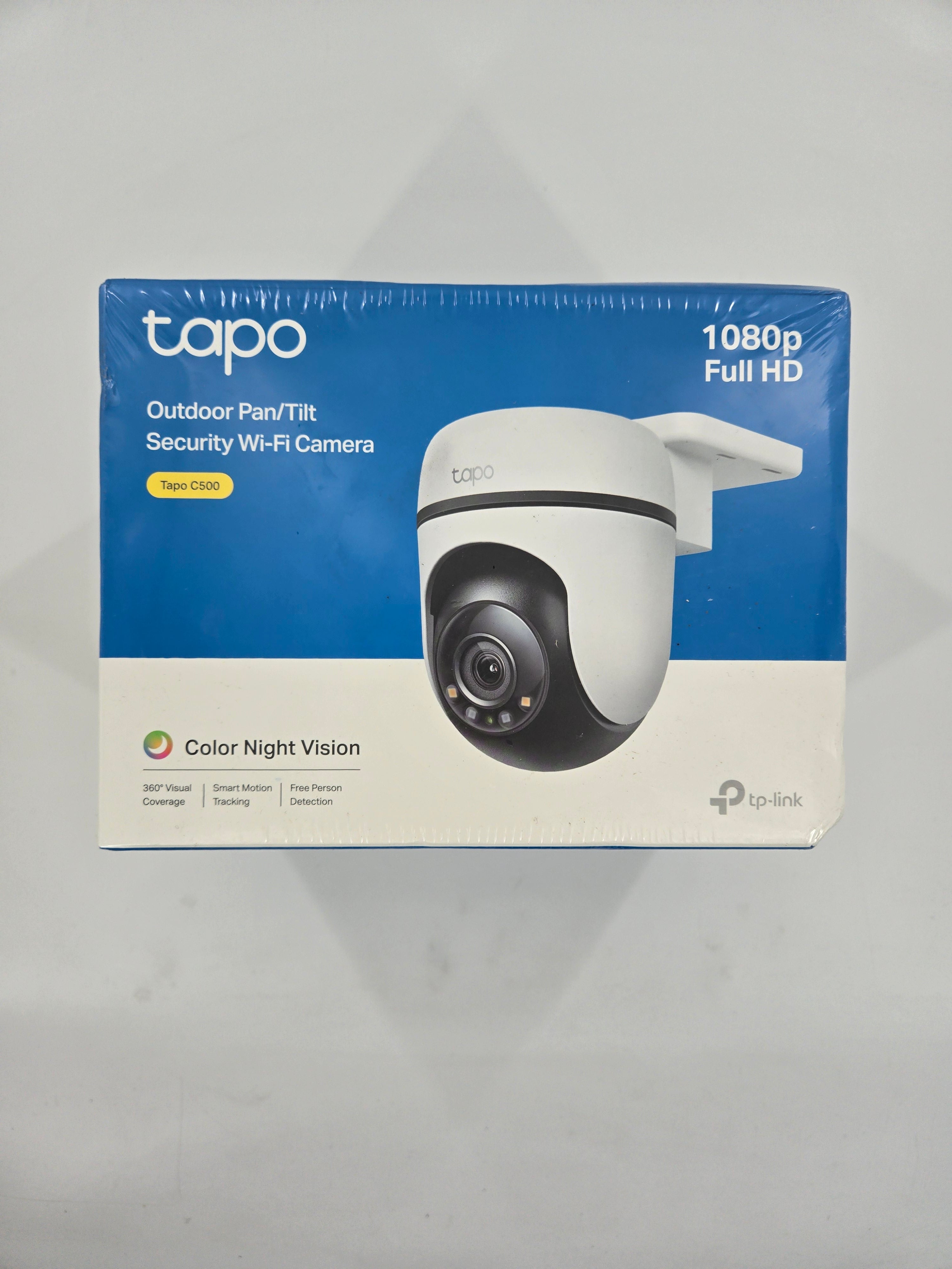 Tapo C500 White 1080p Full HD Outdoor Pan/Tilt Security Wi-Fi Camera
