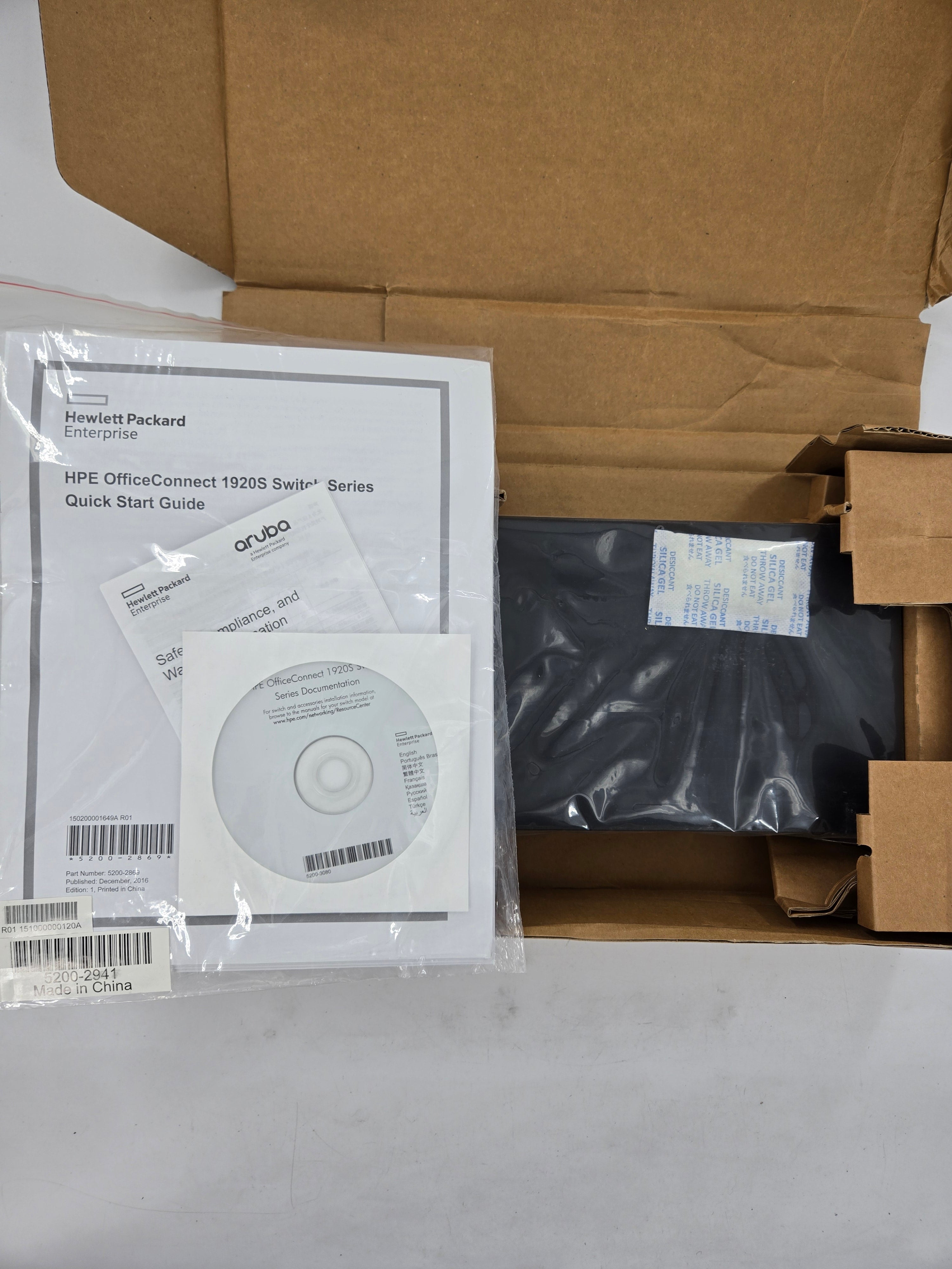 HPE OfficeConnect 1920S Series JL380A Switch