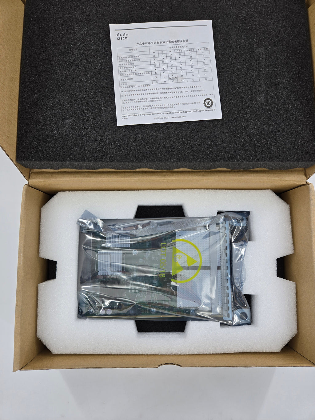 Cisco A900-IMA8S 8-Port 1GE SFP Module