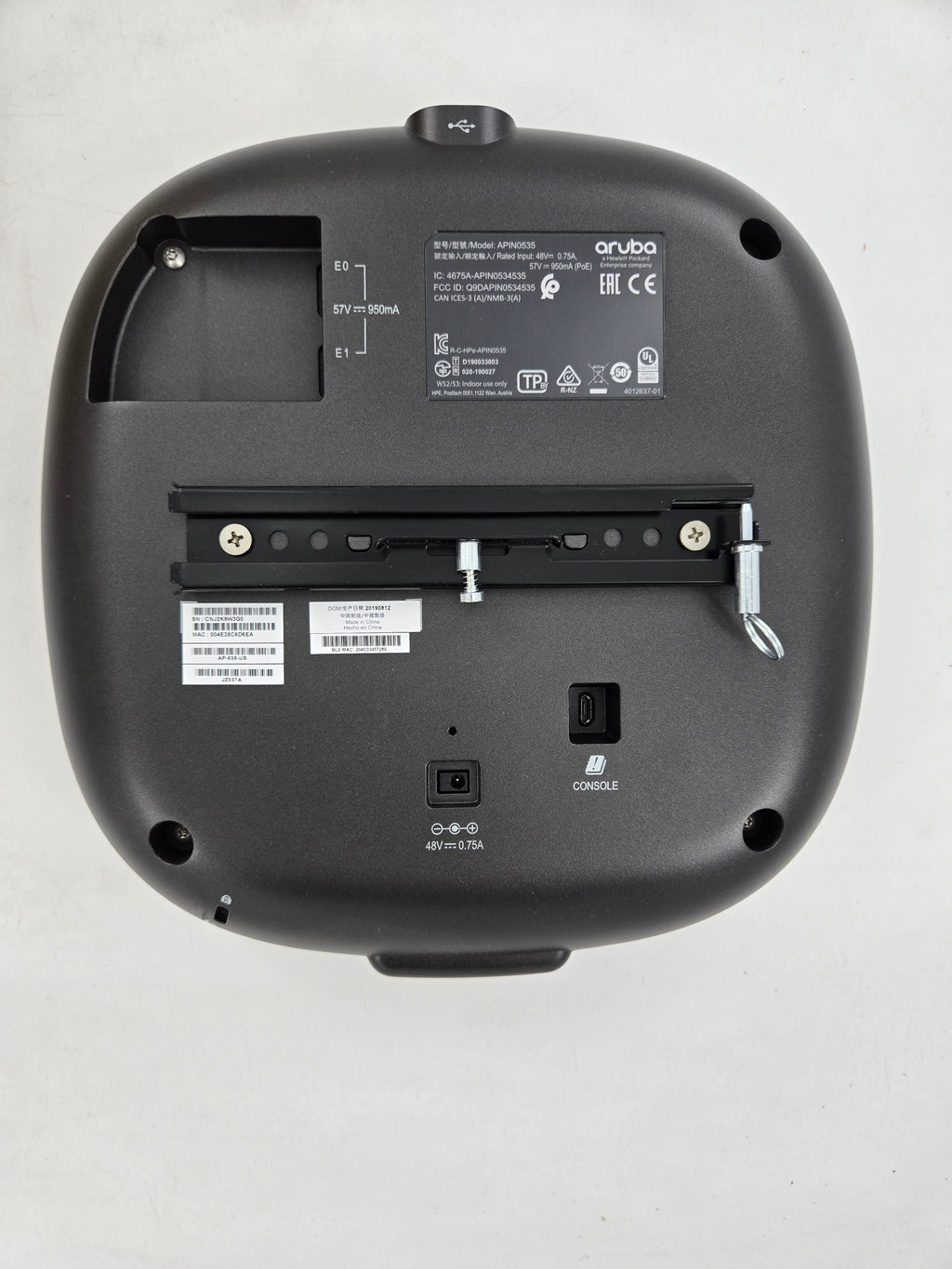 HPE Aruba AP-535 (US)  APIN0535 Unified 4x4:4 802.11ax Access Point