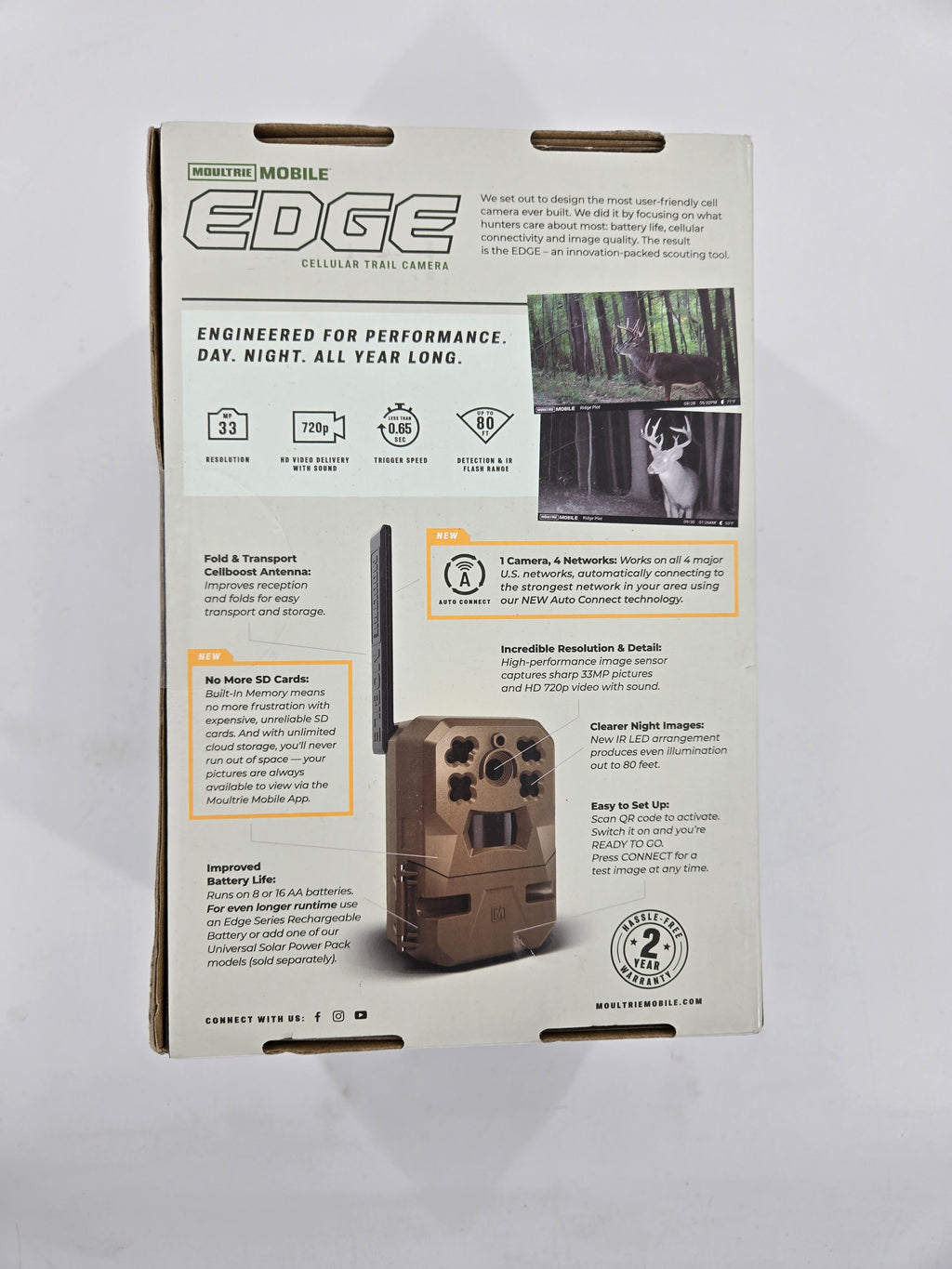 Moultrie Mobile Edge Cellular Trail Camera