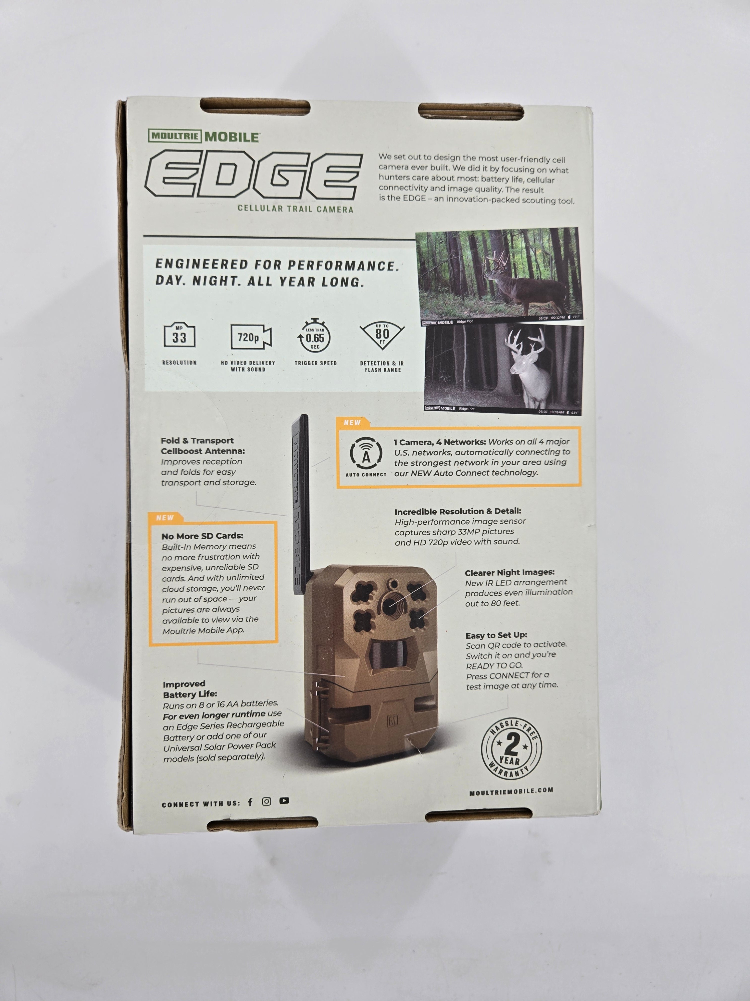 Moultrie Mobile Edge Cellular Trail Camera