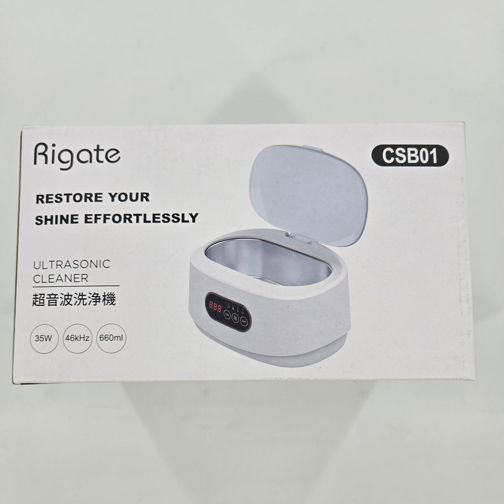 Ultrasonic Jewelry Cleaner Machine（22.3oz/660ml）with Glasses Ring Silver Eyeglass Professional Sonic Cleaning, 35W 46KHz，Watches Denture Clean