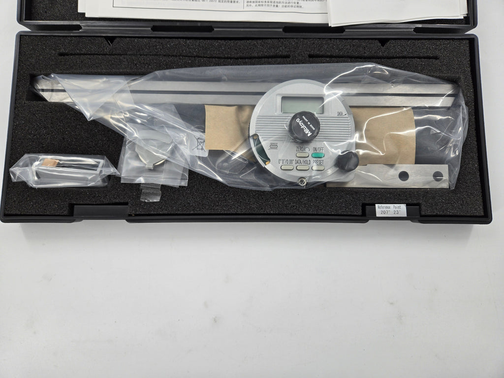 Mitutoyo 360 Measuring Range Digital Protractor Model 187-552