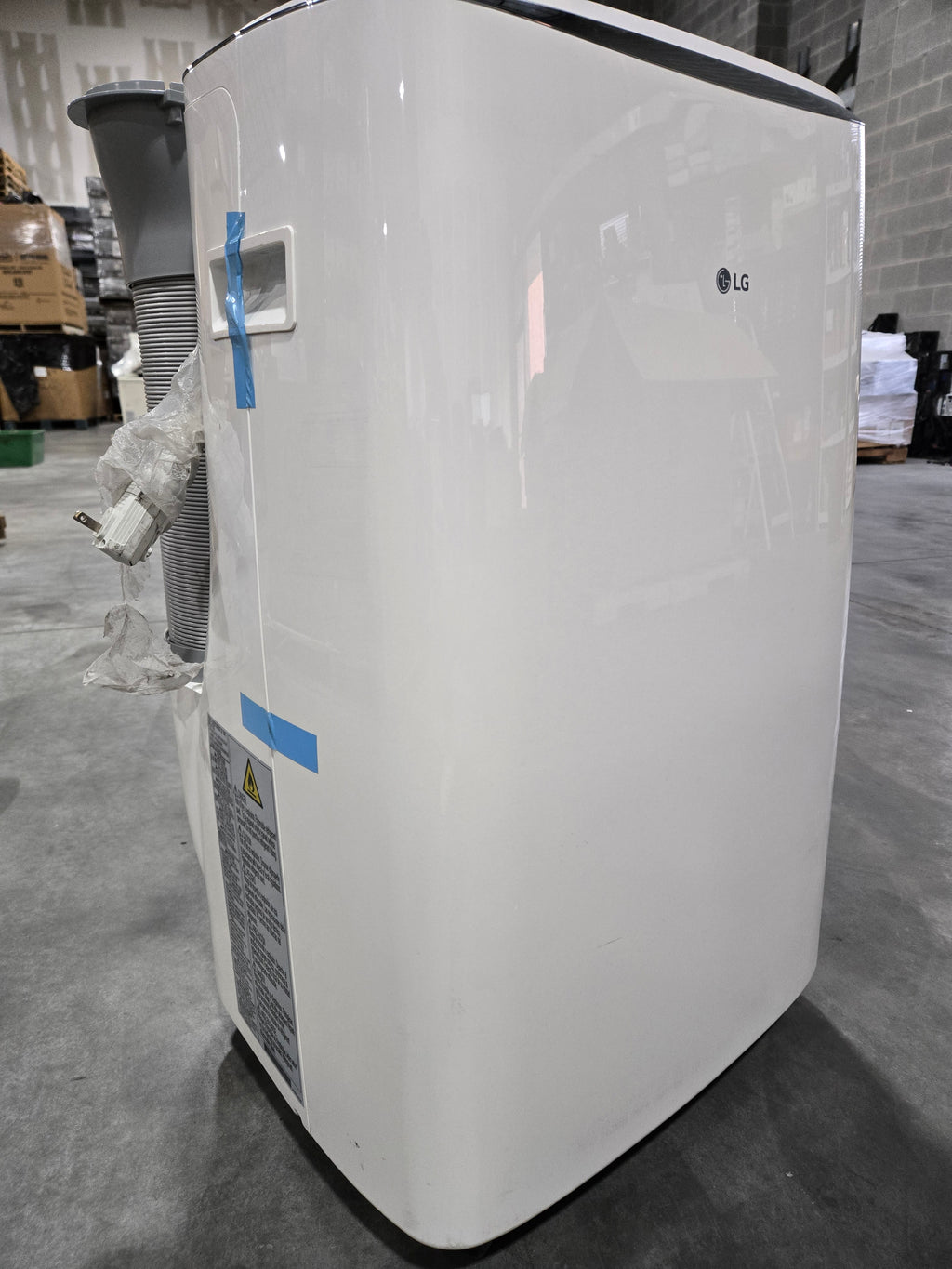 (MISSING REMOTE)LG 10,000 BTU Smart Portable Air Conditioner Dual Inverter - LP1419IVSM White