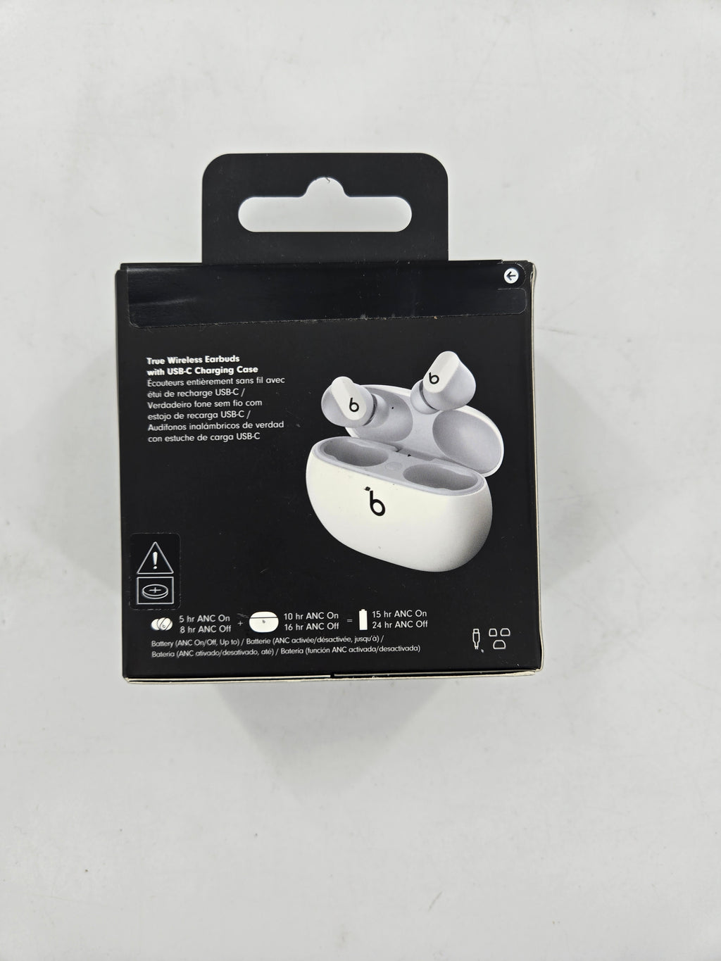 Beats Studio Buds Totally Wireless Noise Cancelling Earbuds - White (MJ4Y3LL/A)