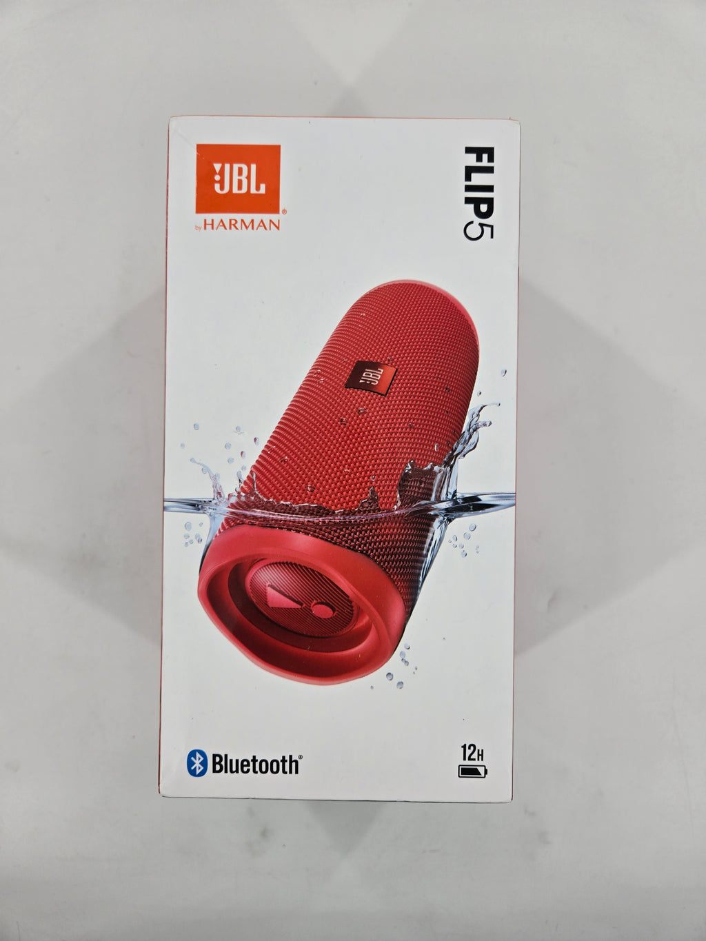 JBL Flip 5 Red Portable Waterproof Bluetooth Speaker