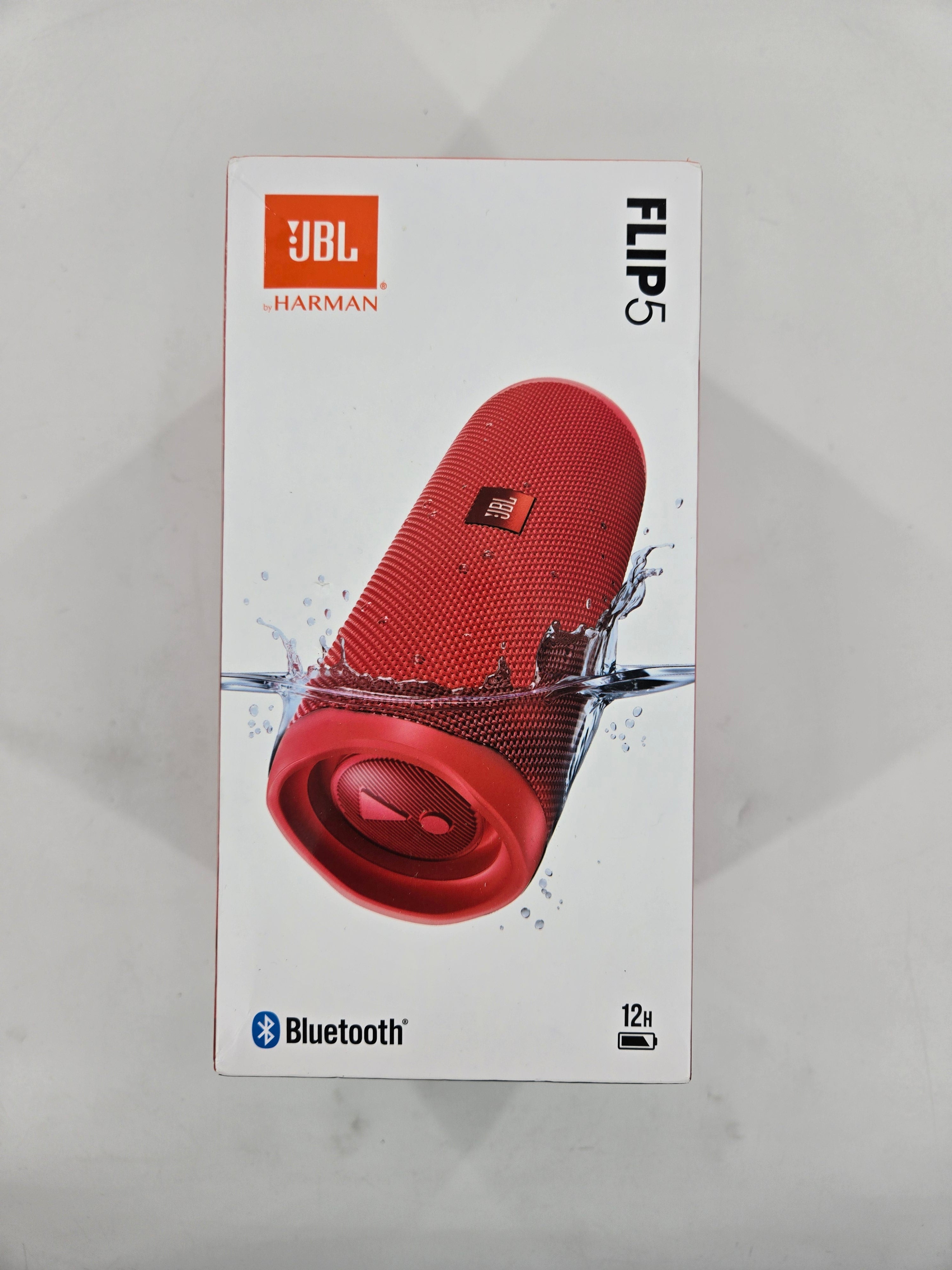 JBL Flip 5 Red Portable Waterproof Bluetooth Speaker