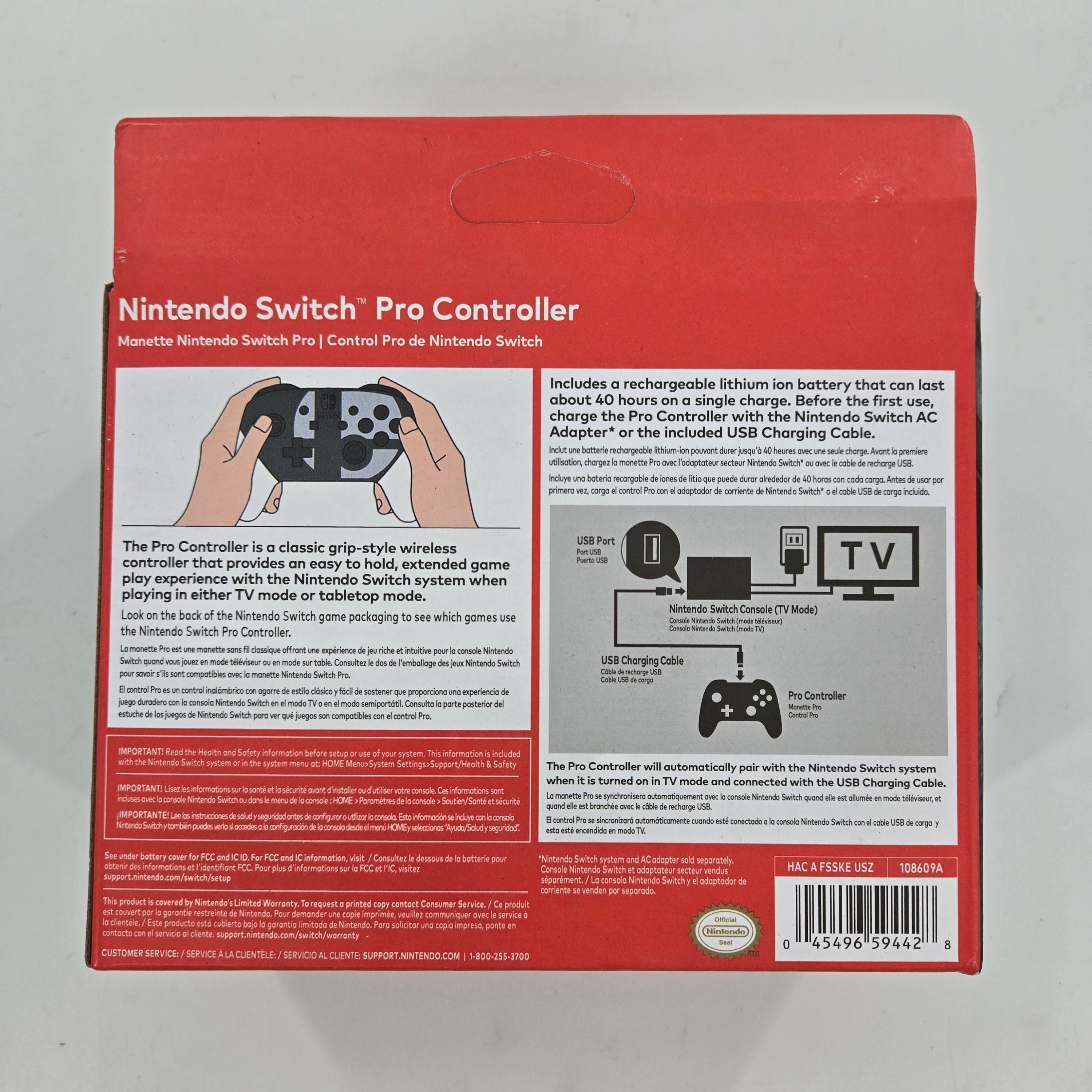 Nintendo Switch Pro Controller Super Smash Bros Ultimate Edition