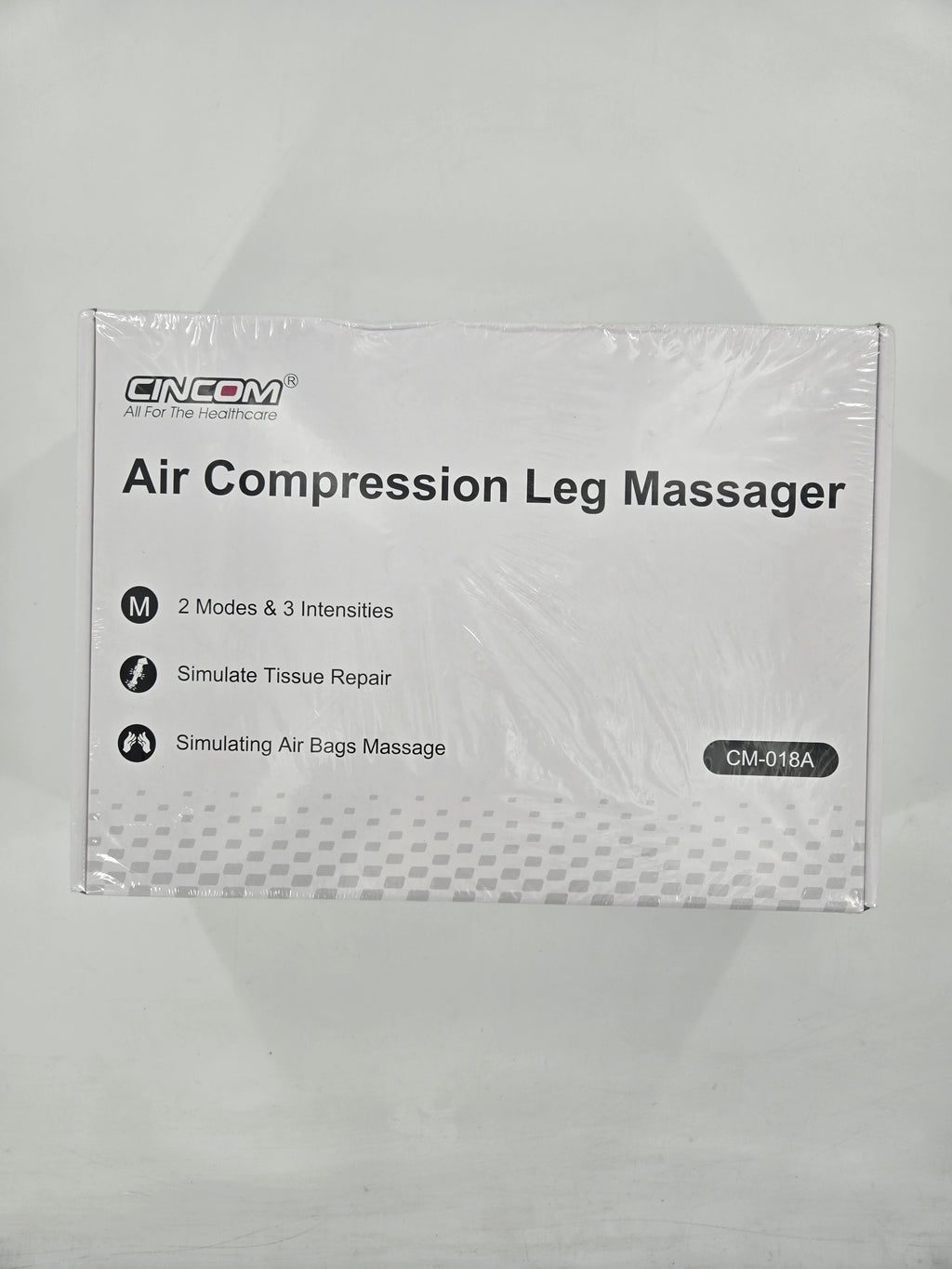 CINCOM Air Compression Leg Massager for Foot Calf Leg CM-018A