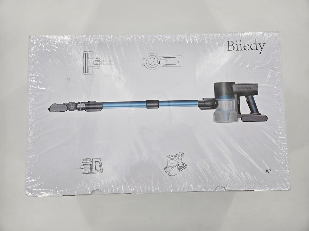 Biiedy Cordless Vacuum Cleaner 6 in 1 Lightweight Cordless Stick w/LED Touch
