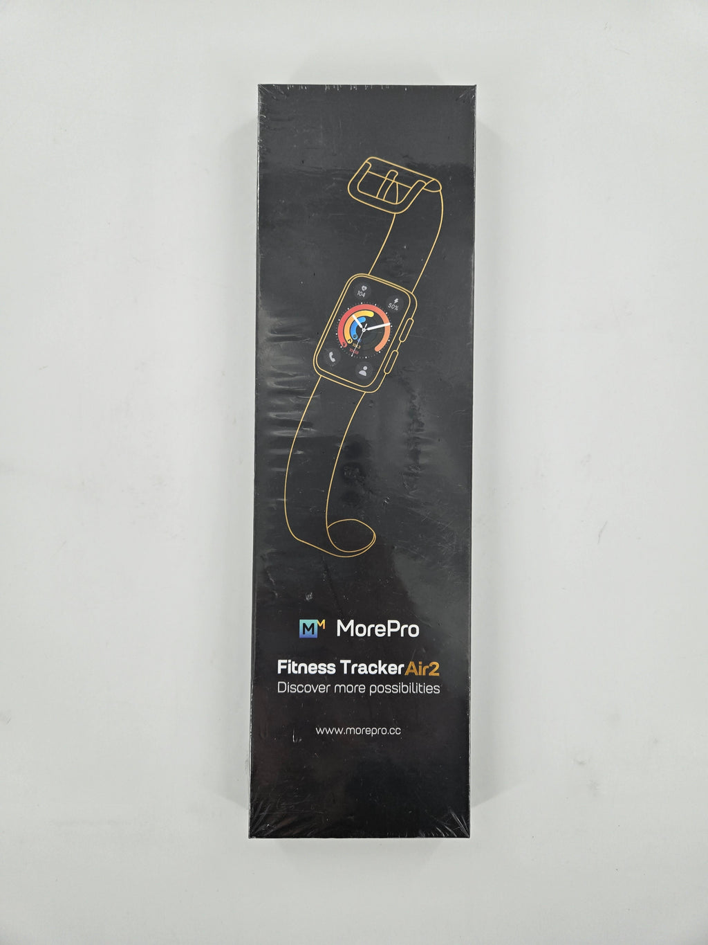 Morepro Unisex Waterproof Fitness Tracker Air2 Watch - Android/iOS Compatible