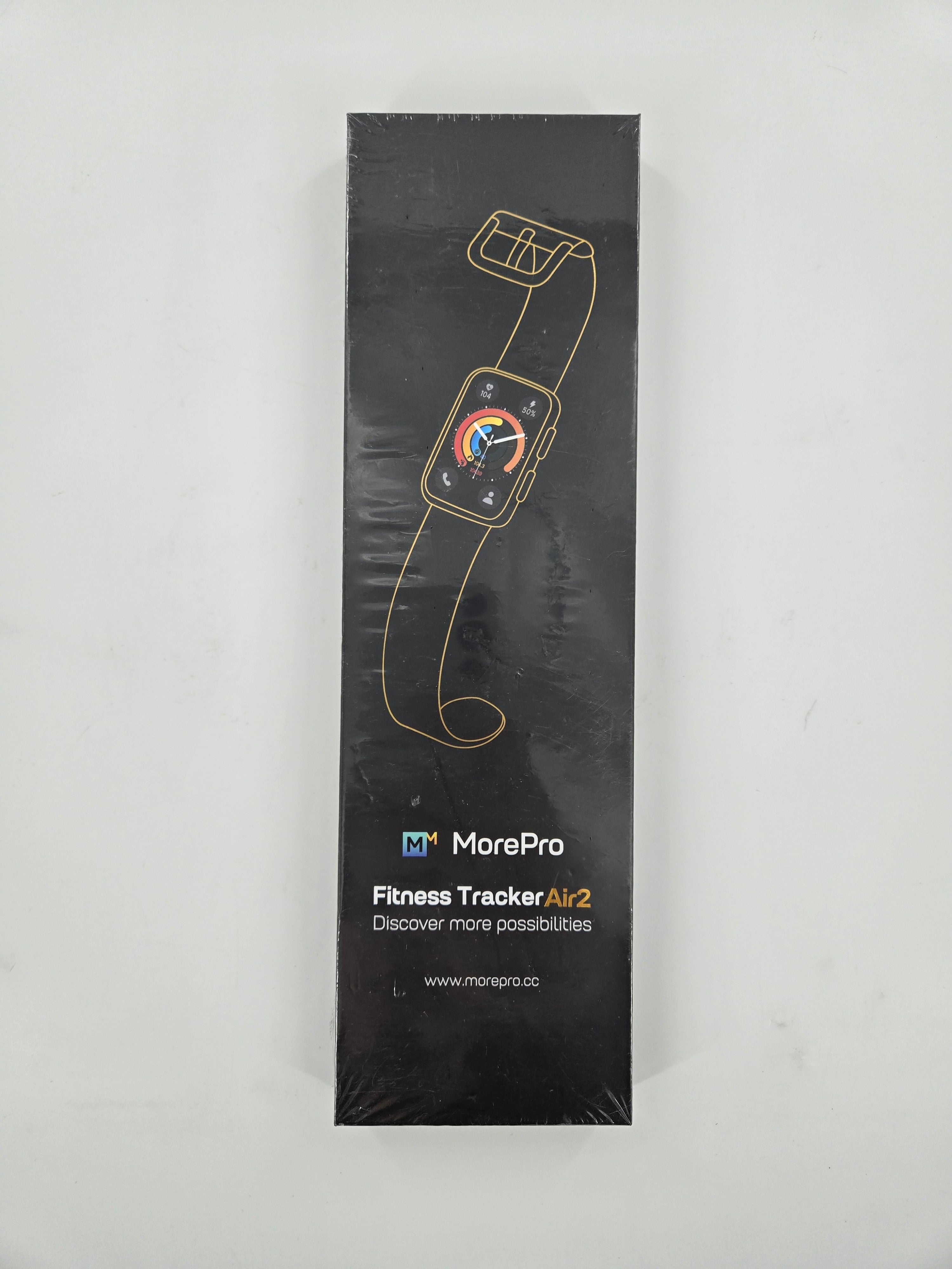 Morepro Unisex Waterproof Fitness Tracker Air2 Watch - Android/iOS Compatible