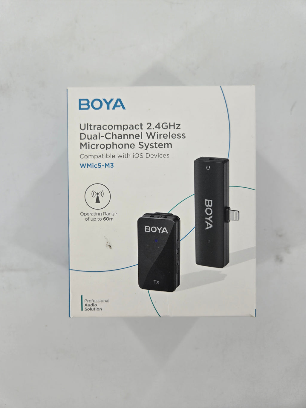 BOYA WMic5-M3 Wireless Microphone for Ultracompact 2.4GHz Dual-Channel