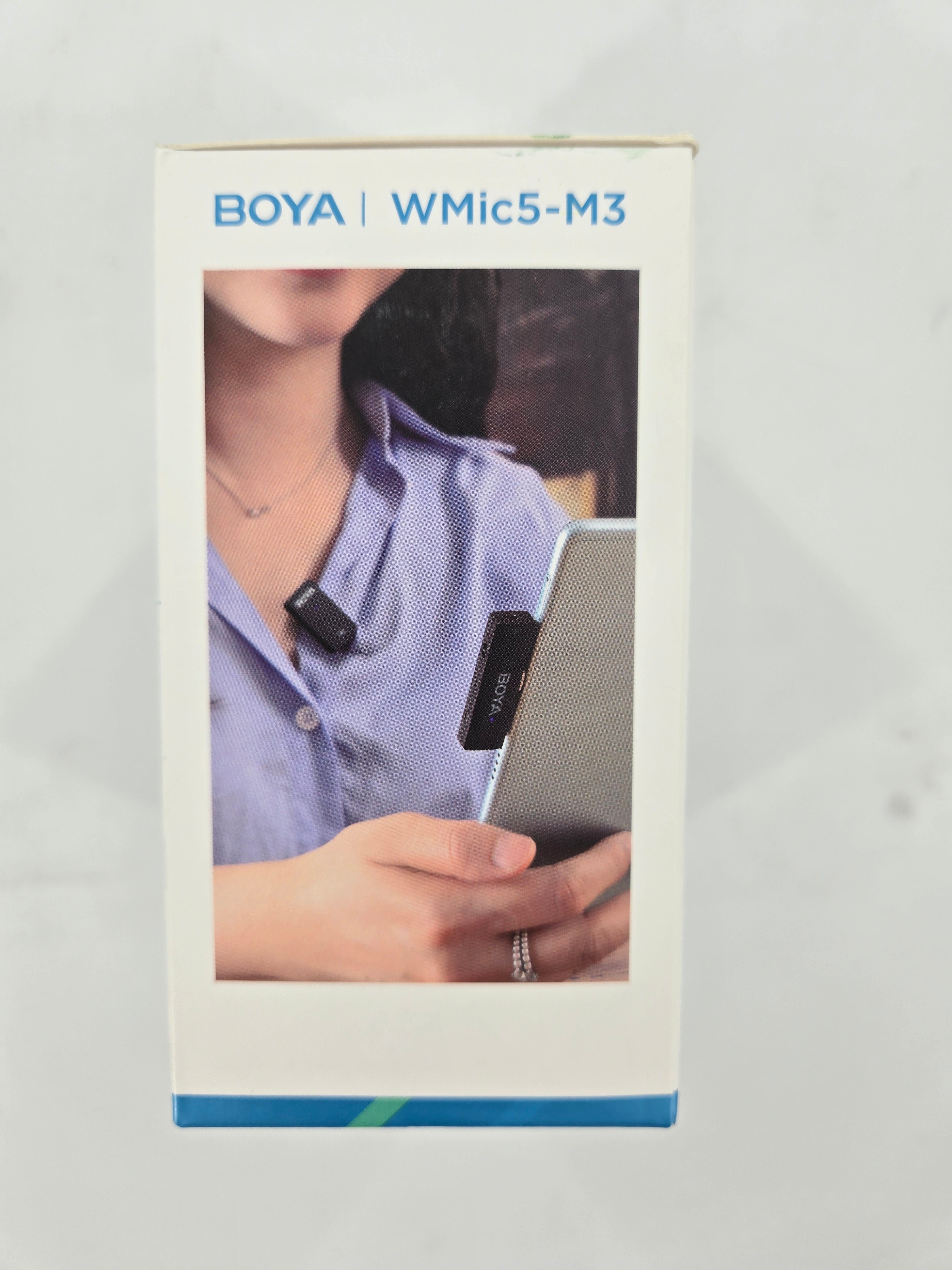 BOYA WMic5-M3 Wireless Microphone for Ultracompact 2.4GHz Dual-Channel