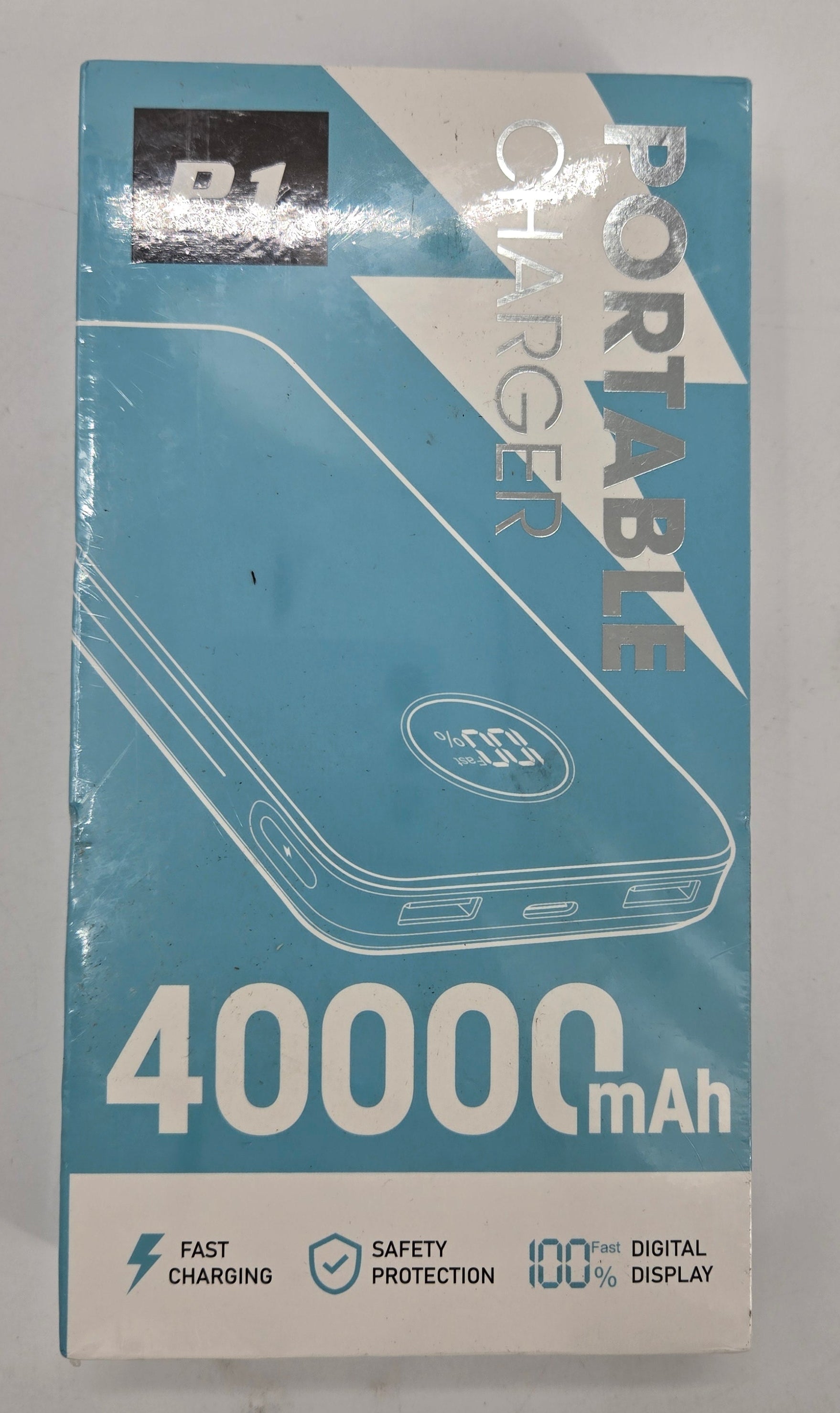IAPOS P1 40000mah Portable Power Bank Charge 3 Devices At Once Fast 22.5W