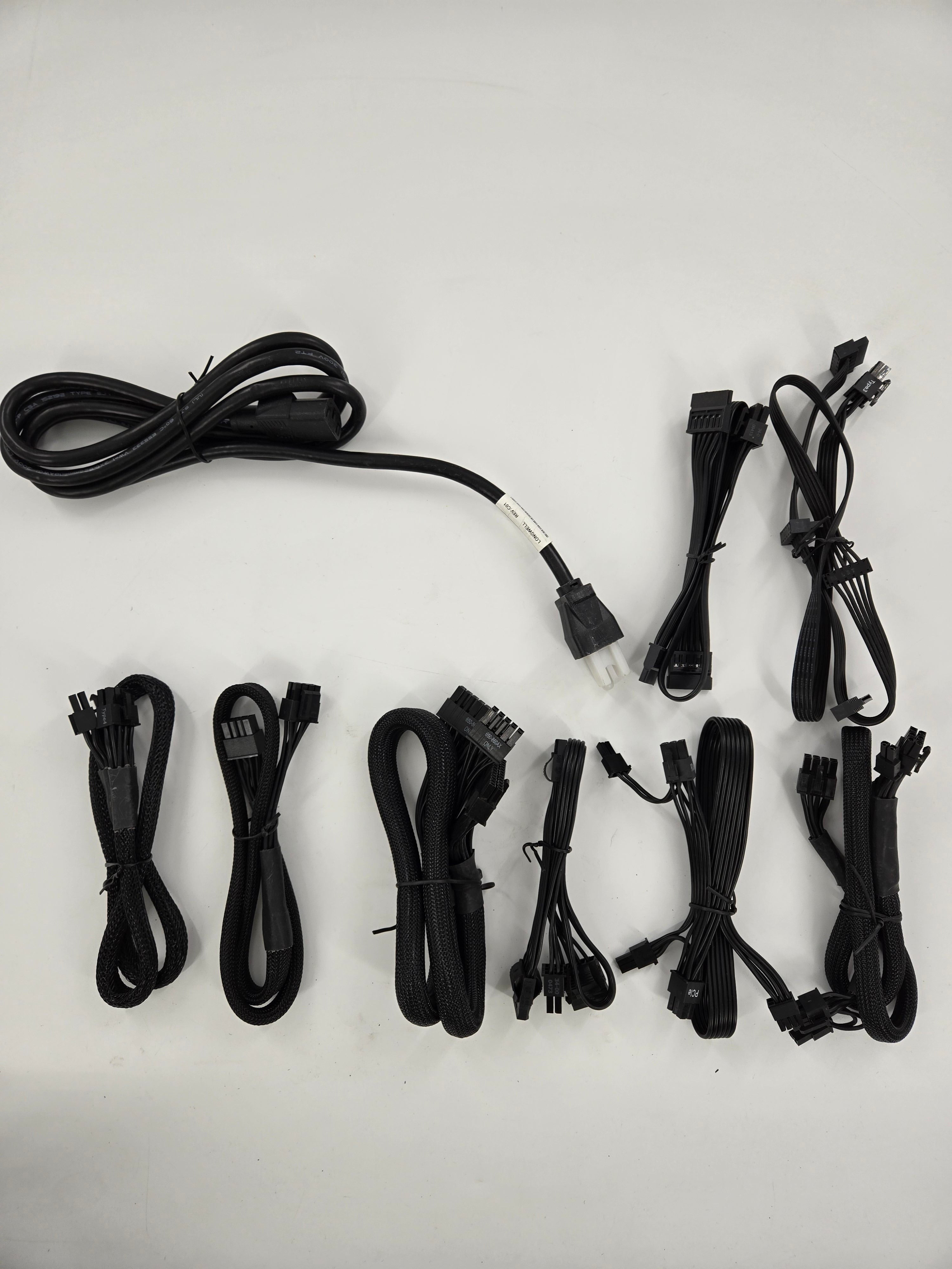 Corsair Computer Desk Top Power Supply Cable Kit PSU Connector PC Cables
