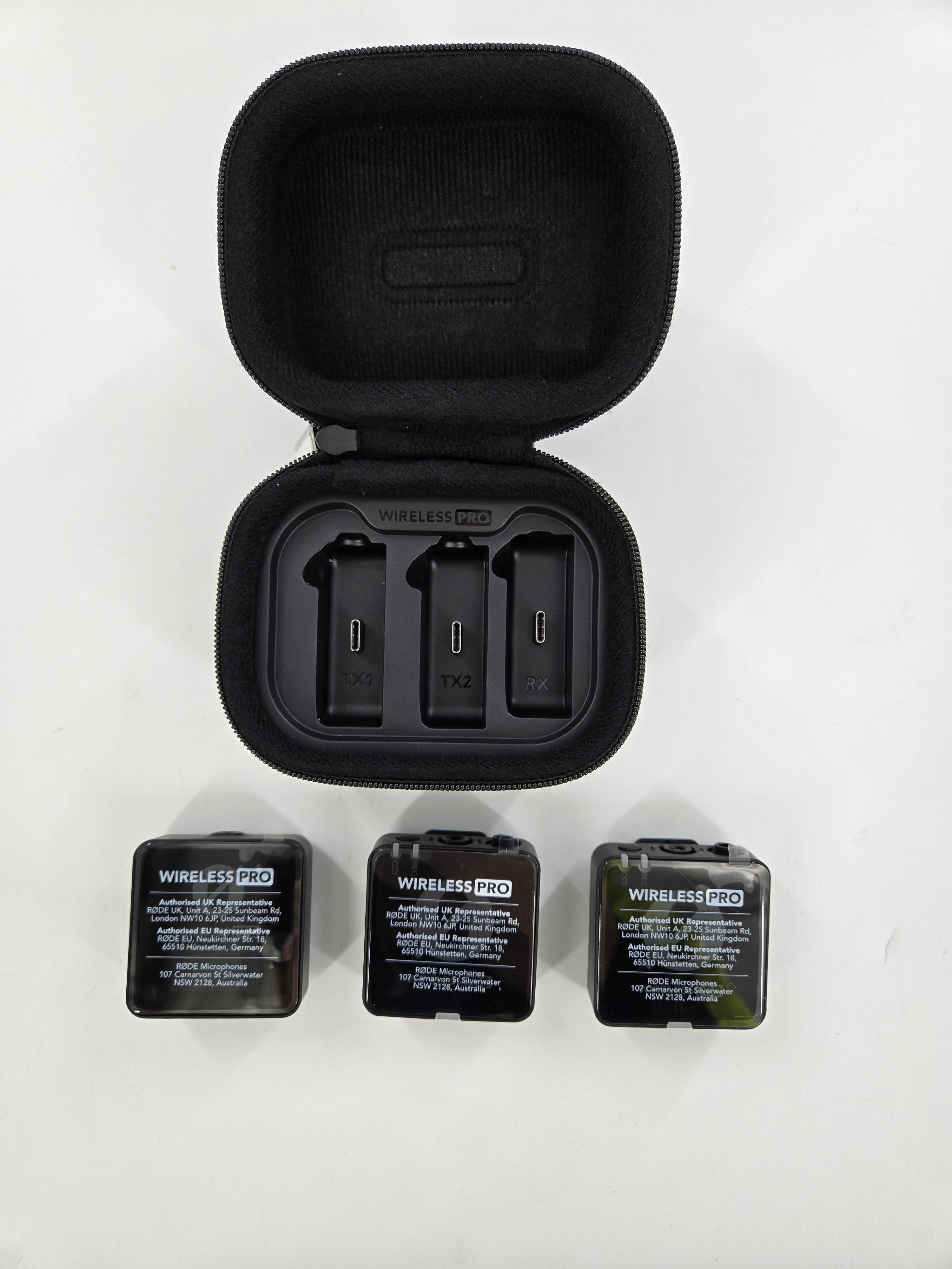 RODE Wireless PRO Dual-Channel Lavalier Microphone System - No Accessories