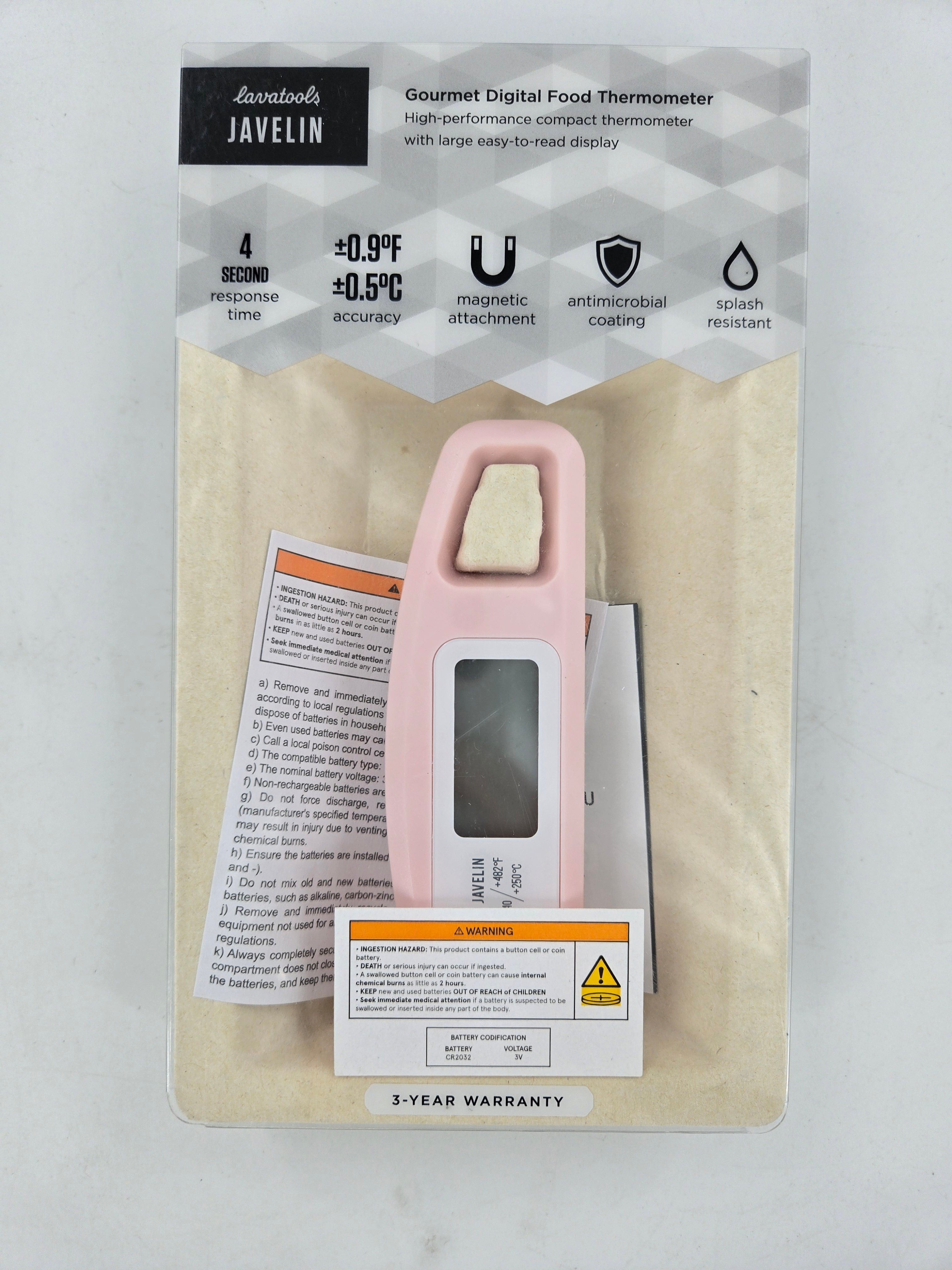 Lavatools Javelin gourmet digital food thermometer