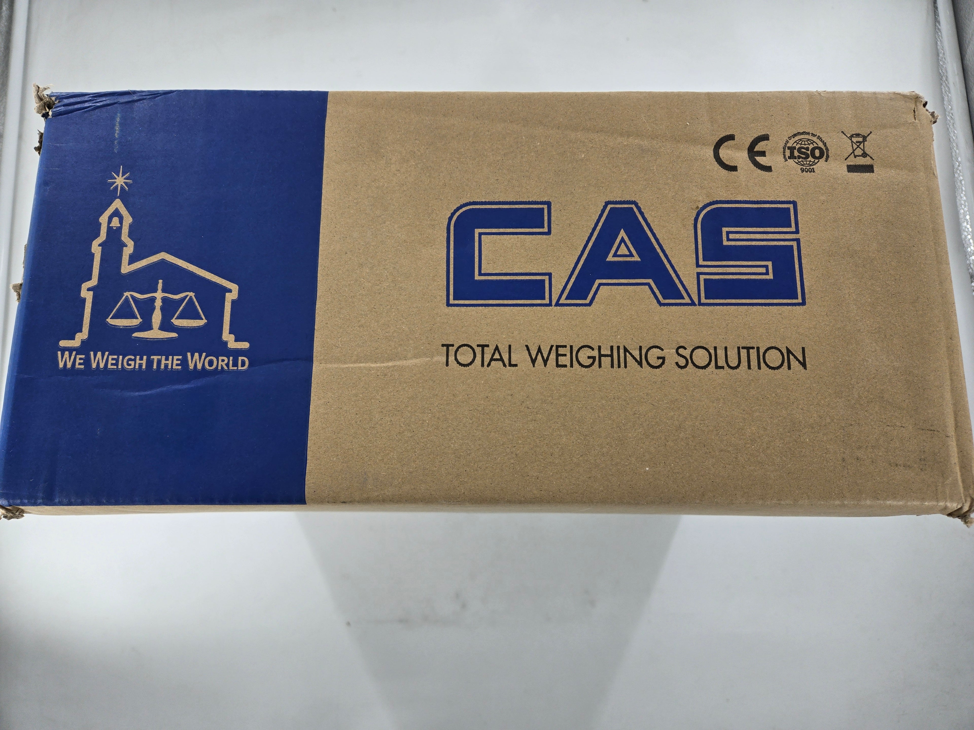 CAS ED-30 Digital Bench/Counter Scale, 15~30 x 0.01lbs, Legal for Trade