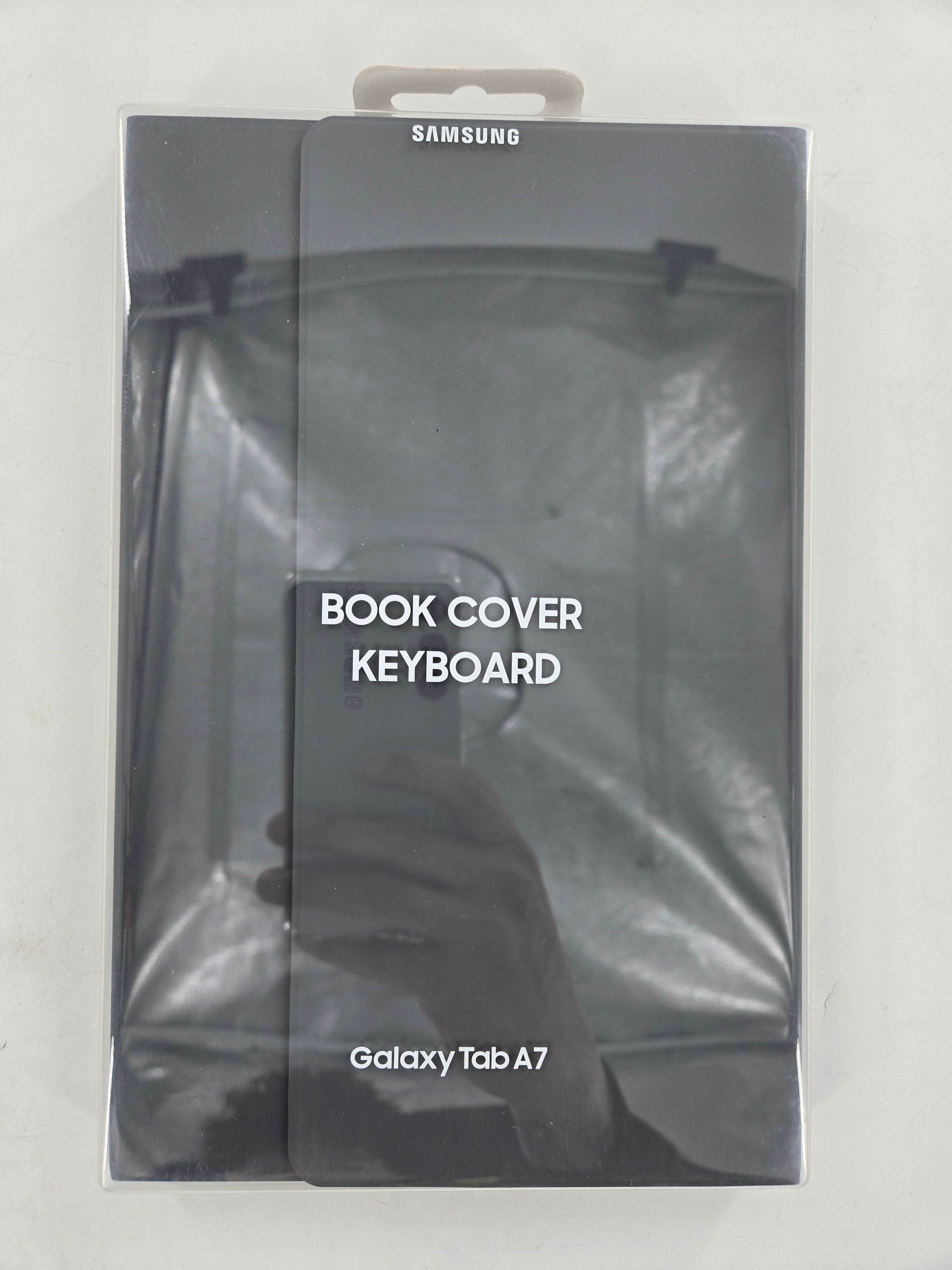 Samsung Galaxy Tab A7 Book Cover Keyboard, Gray EF-DT500UJEGUJ