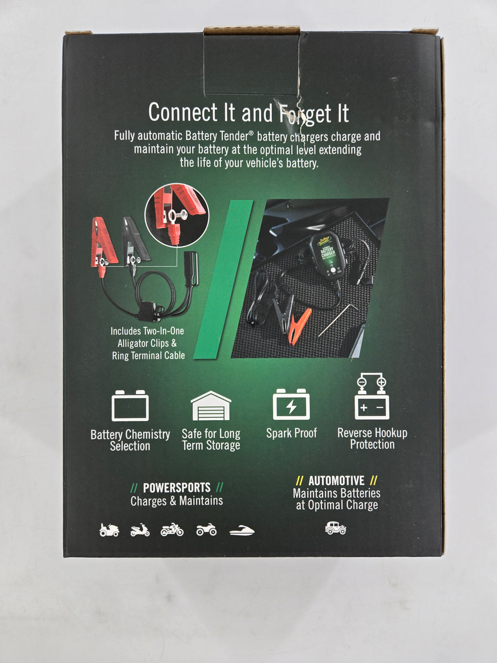 Battery Tender 1 Amp 12V Selectable Battery Charger & Maintainer