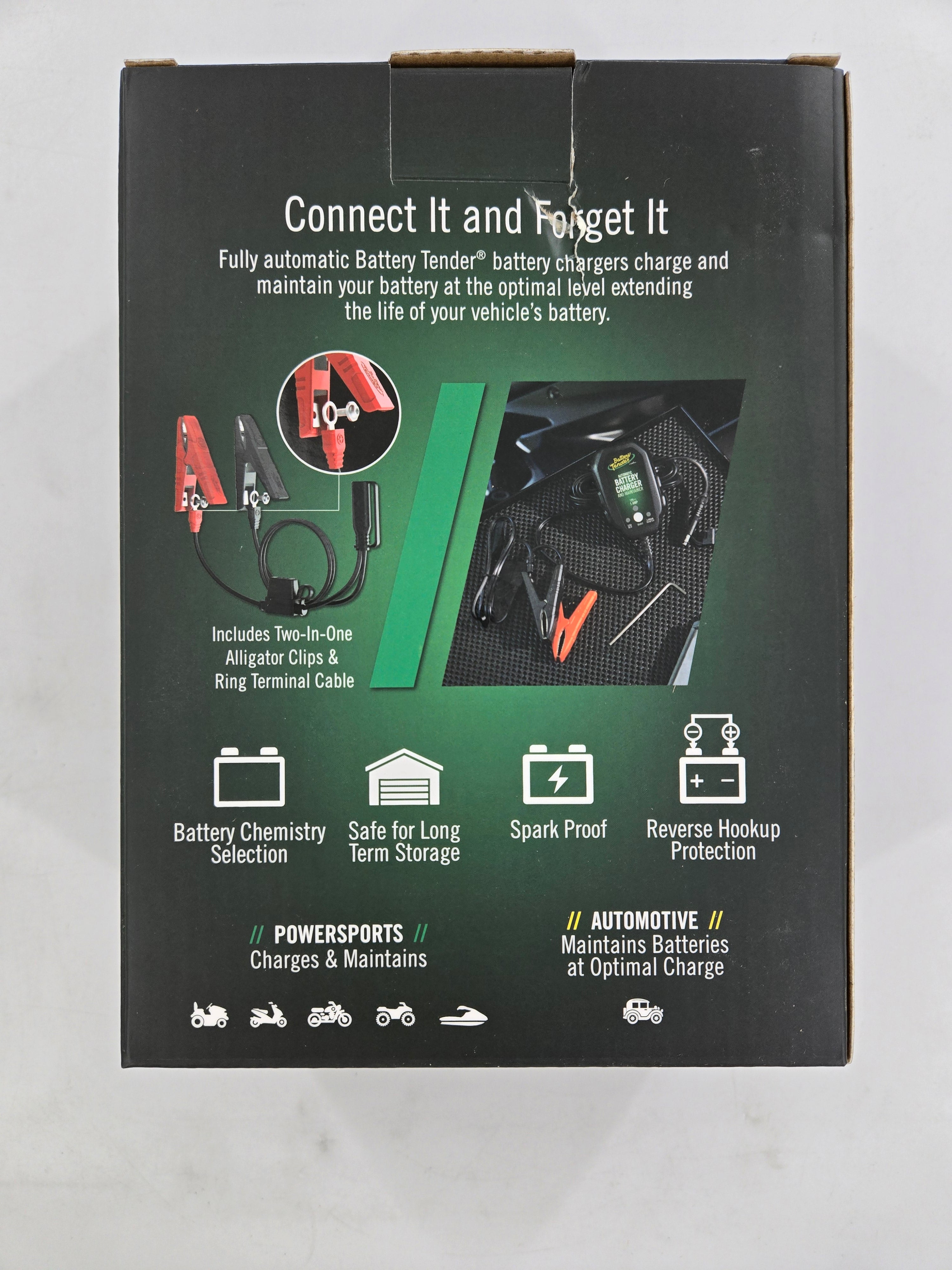 Battery Tender 1 Amp 12V Selectable Battery Charger & Maintainer