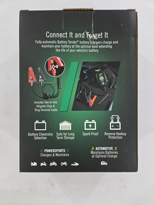 Battery Tender 1 Amp 12V Selectable Battery Charger & Maintainer