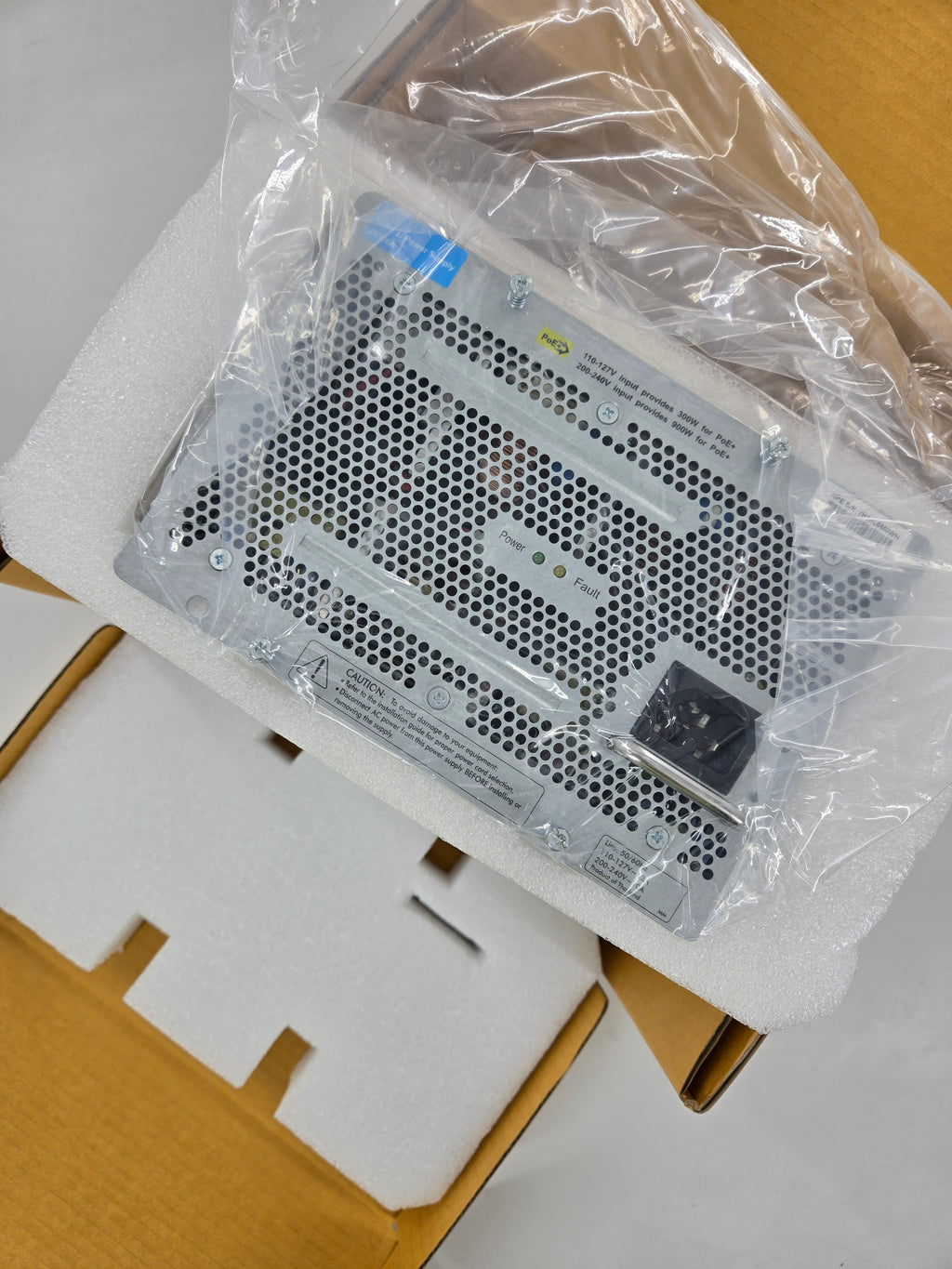 HP ProCurve J9306A ZL 1500W PoE+ AC Power