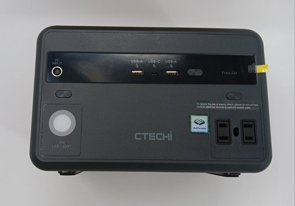 Portable Power Bank 300W 288Wh AC DC Charger Outdoor Camping Trip Backup Battery