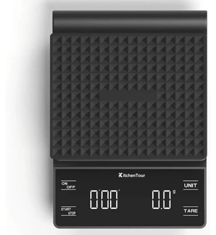 Coffee Scale LED screen Max Weight 3000G Black