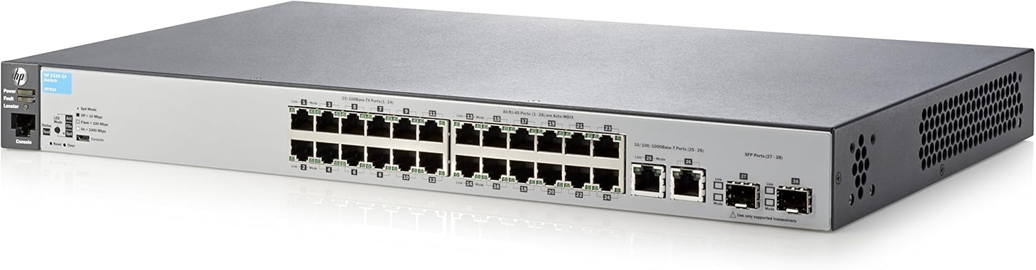 HPE Aruba J9782A 2530 24 Switch 24 Ports Managed J9782-61002