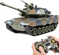 1:18 RC Tank LEOPARD2 Remote Control Tank Model Battle Toys Military Shoots