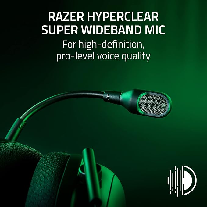 Razer BlackShark V2 Pro Wireless Over-Ear Gaming Headset - Black