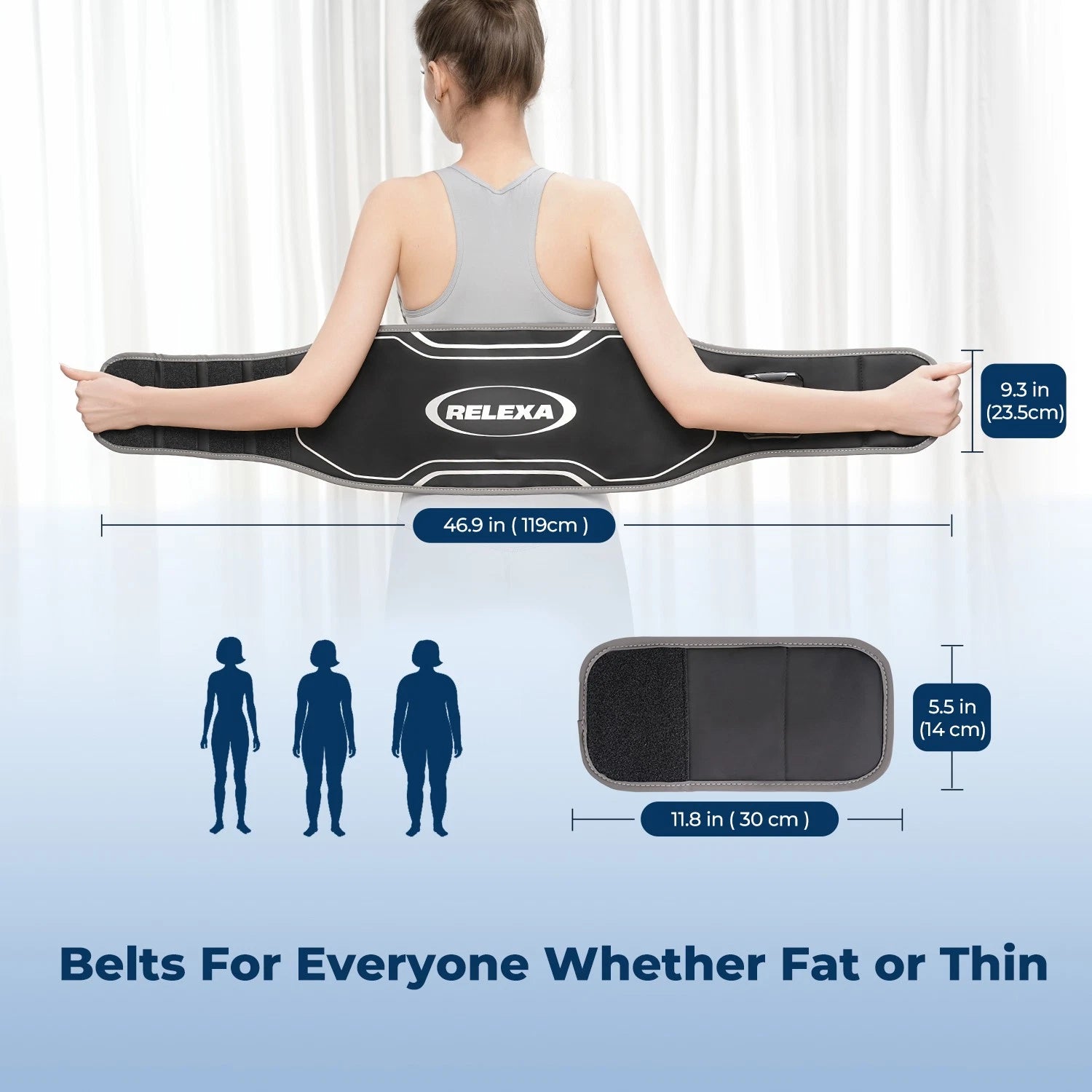 Heating Massager Belt Air Compression Vibration Lumbar Belt Heating Pad Cordless