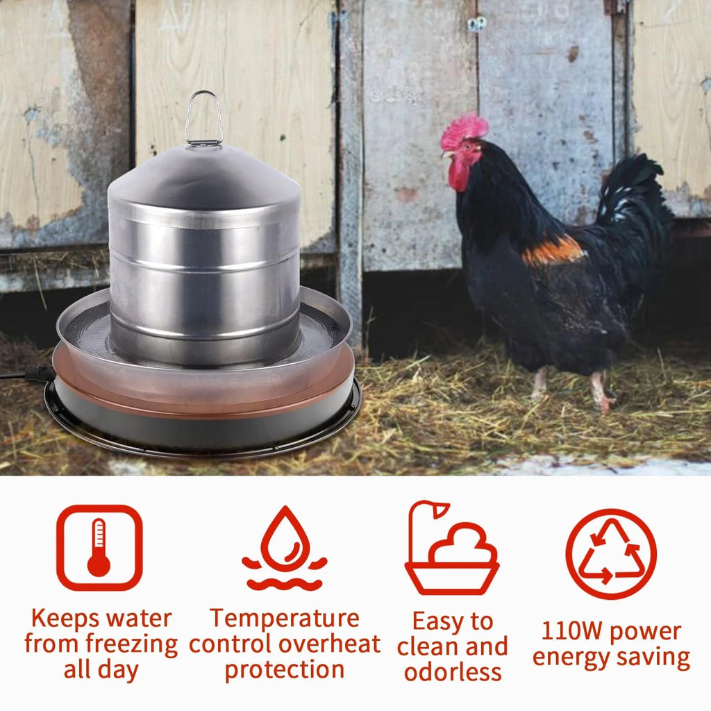 Poultry Drinker Chicken Water Heater Base