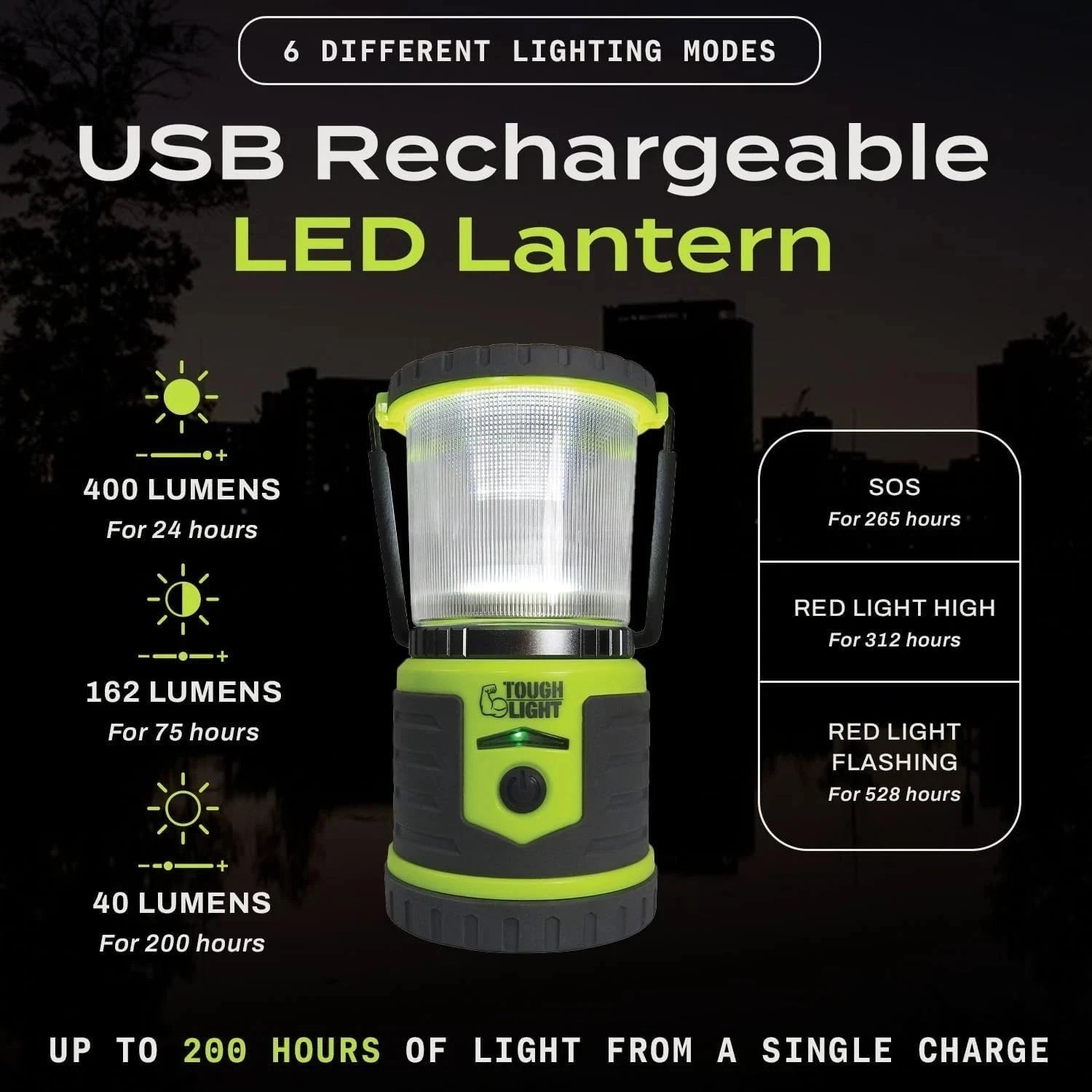 Tough Light 400-LR Rechargeble Light