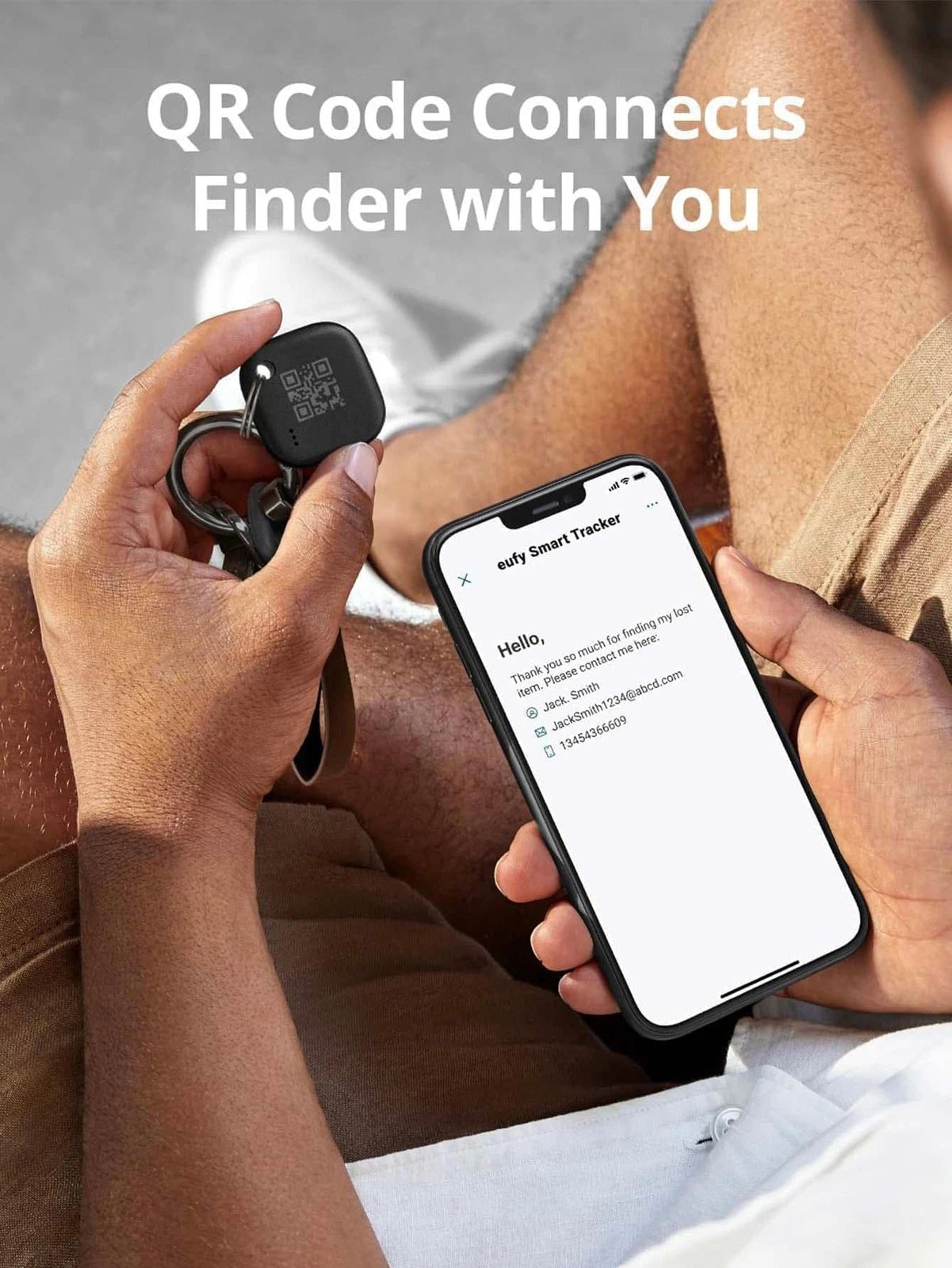 eufy SmartTrack Link Anti-lost Wireless GPS Tracker Locator Finder