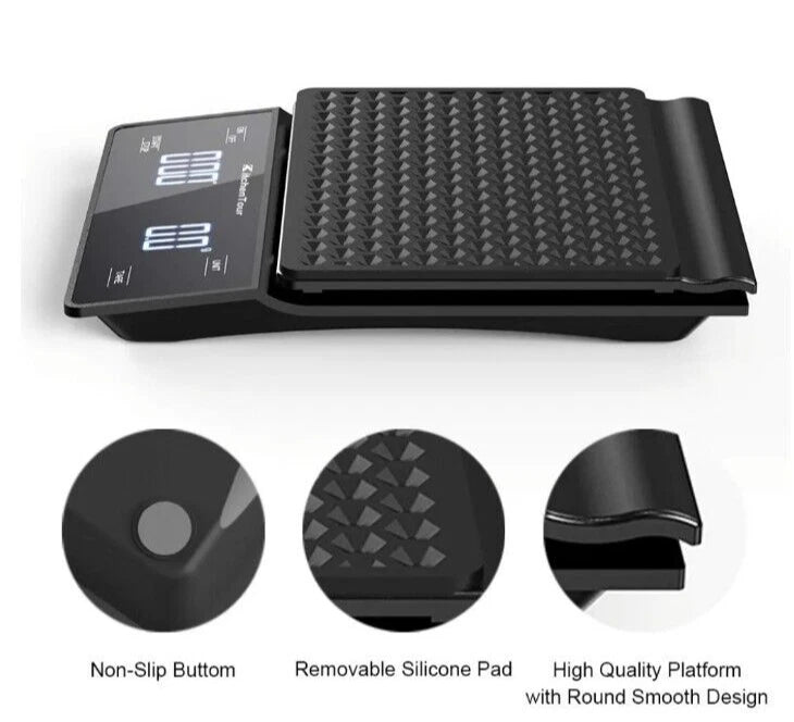 Coffee Scale LED screen Max Weight 3000G Black
