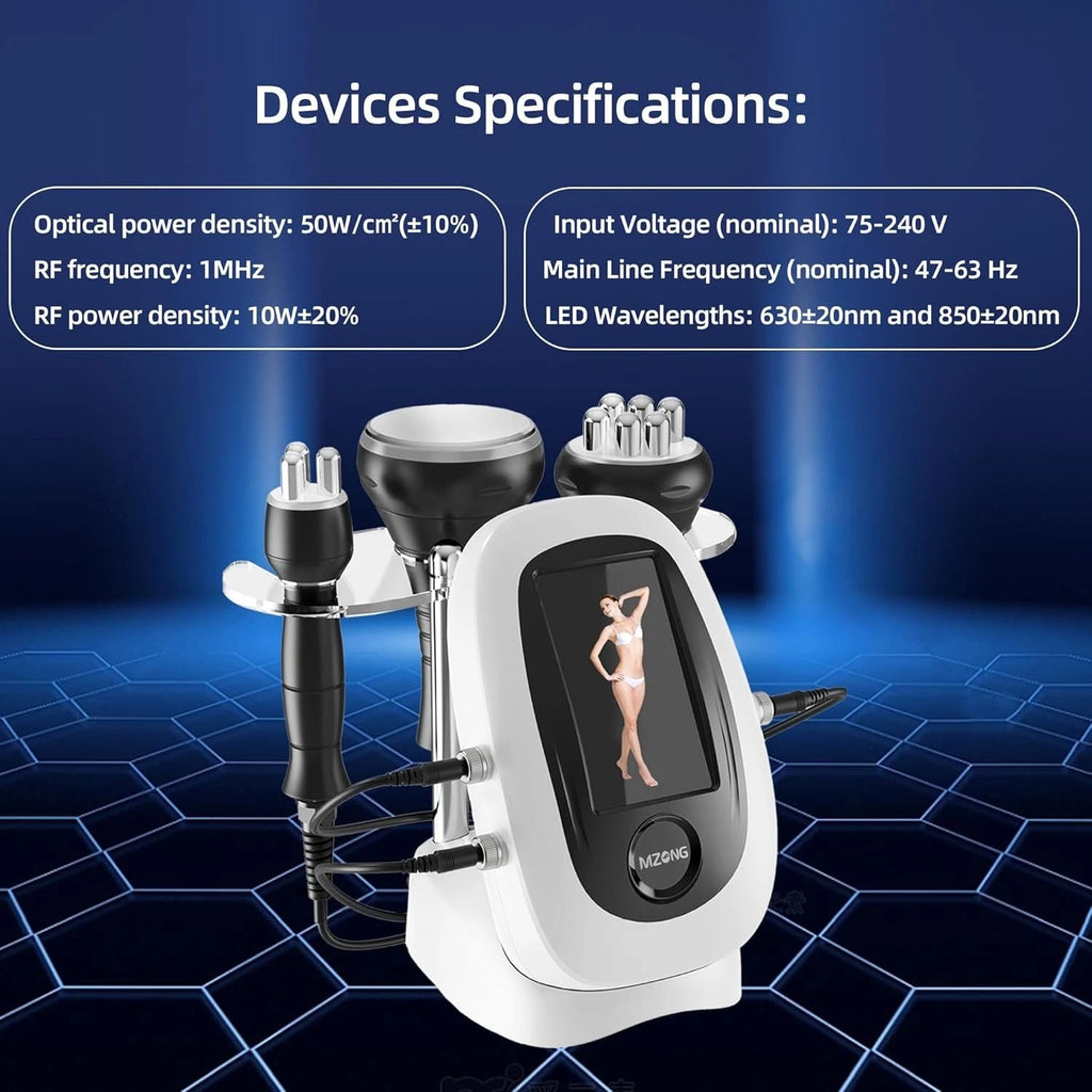MZONG Radio Frequency Skin Care Device for Skin Wrinkles with Light Based