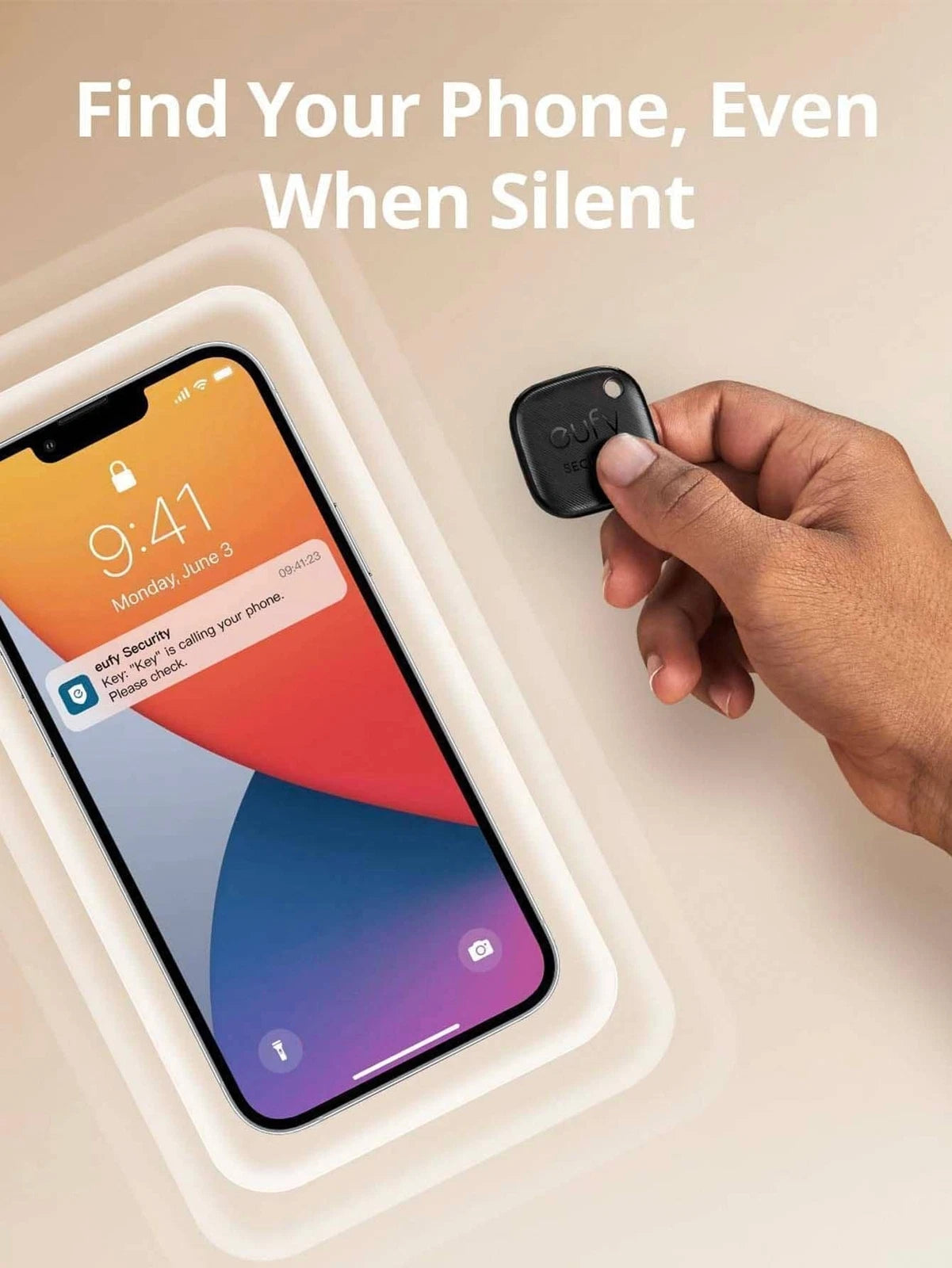 eufy SmartTrack Link Anti-lost Wireless GPS Tracker Locator Finder