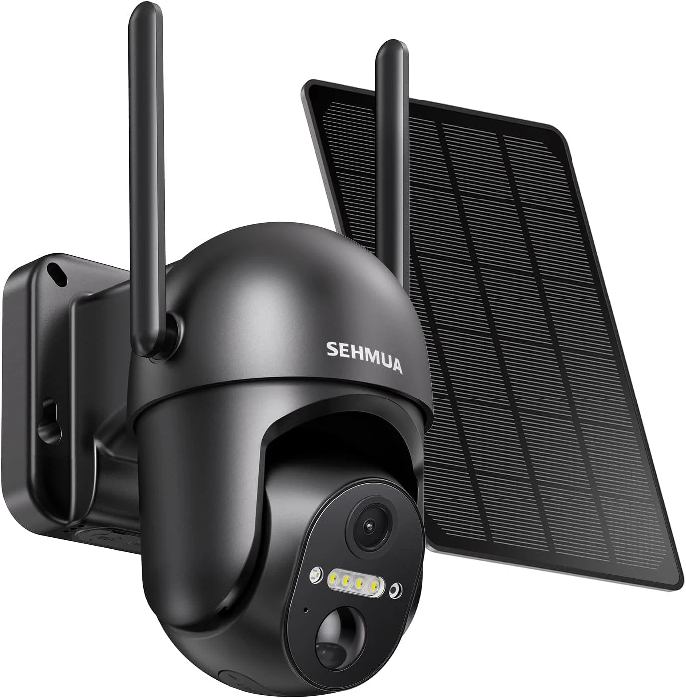 SEHMUA Solar Security Cameras Wireless Outdoor, 2K 360 View Battery Powered Out