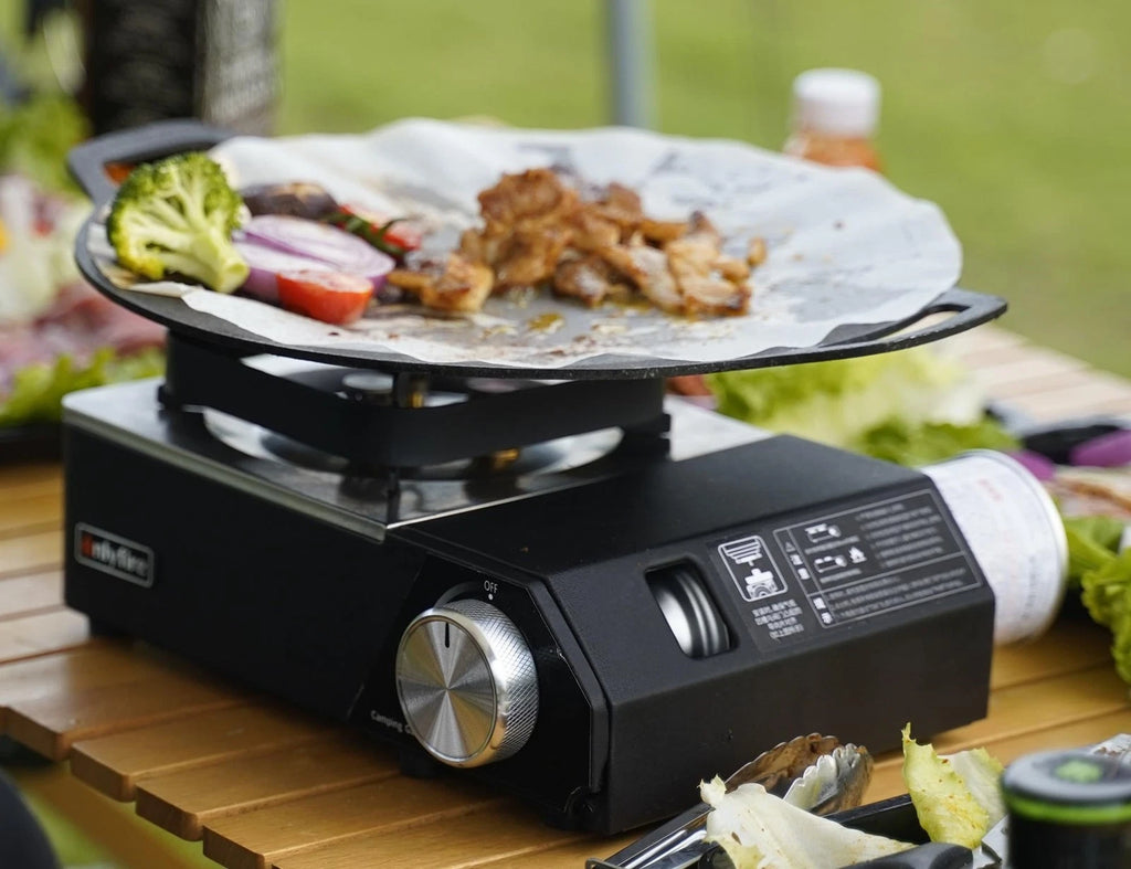 ONLYFIRE OUTDOOR LIVING Butane Gas Stove with Carrying Case, Portable Camping...